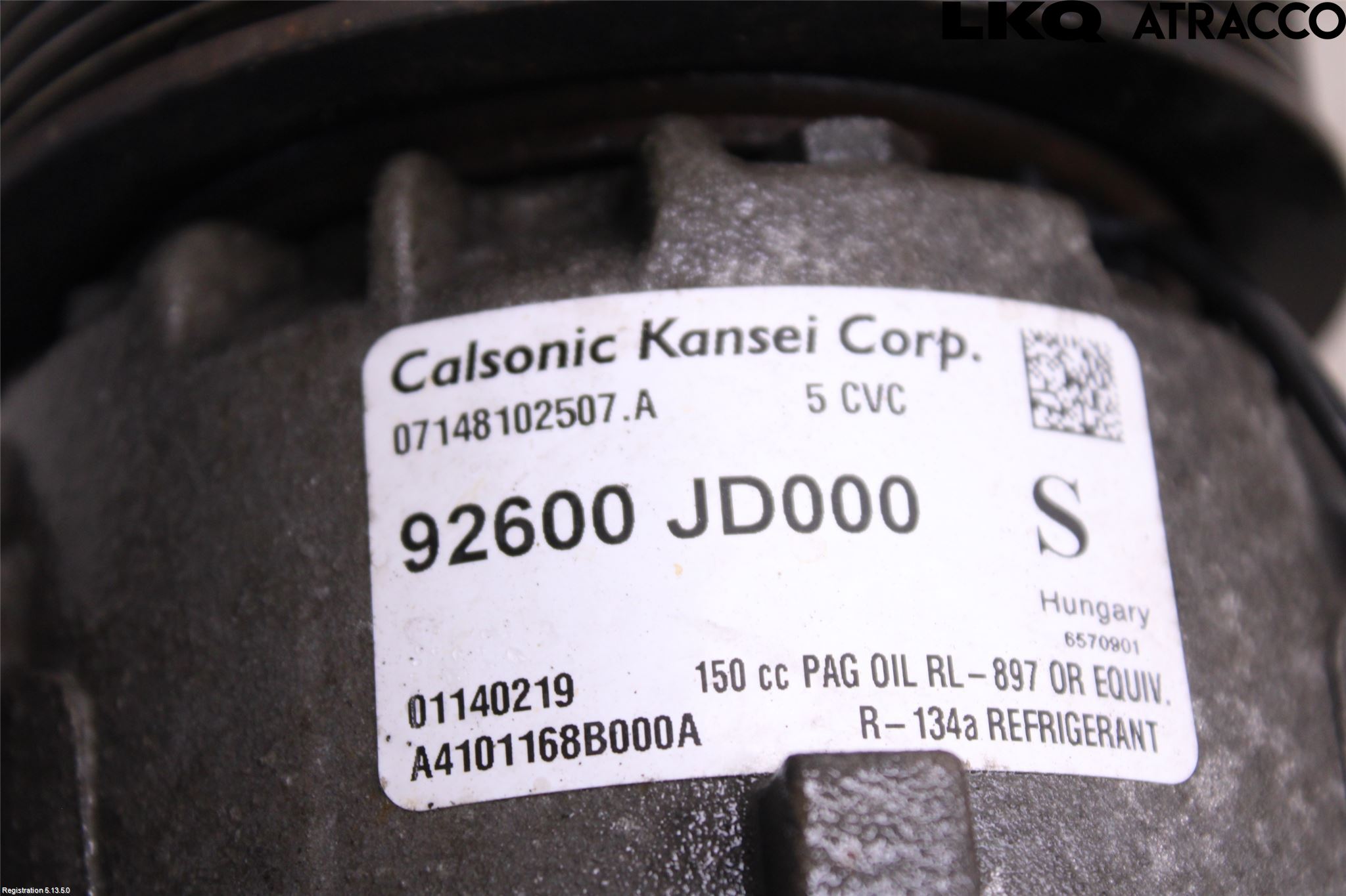 Nissan QASHQAI   07-10 Varme Ac Kompressor