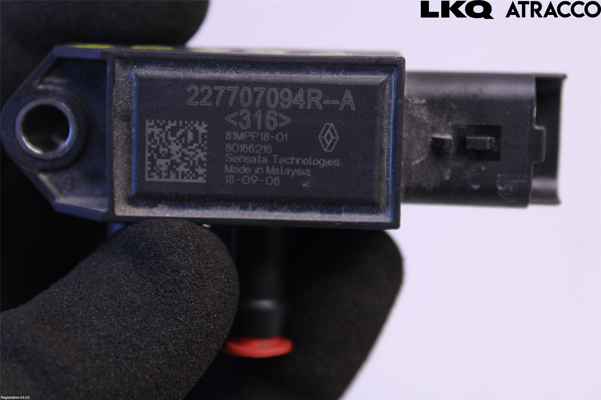 Nissan QASHQAI 17-21 Sensor Temp-Trykk Avgass