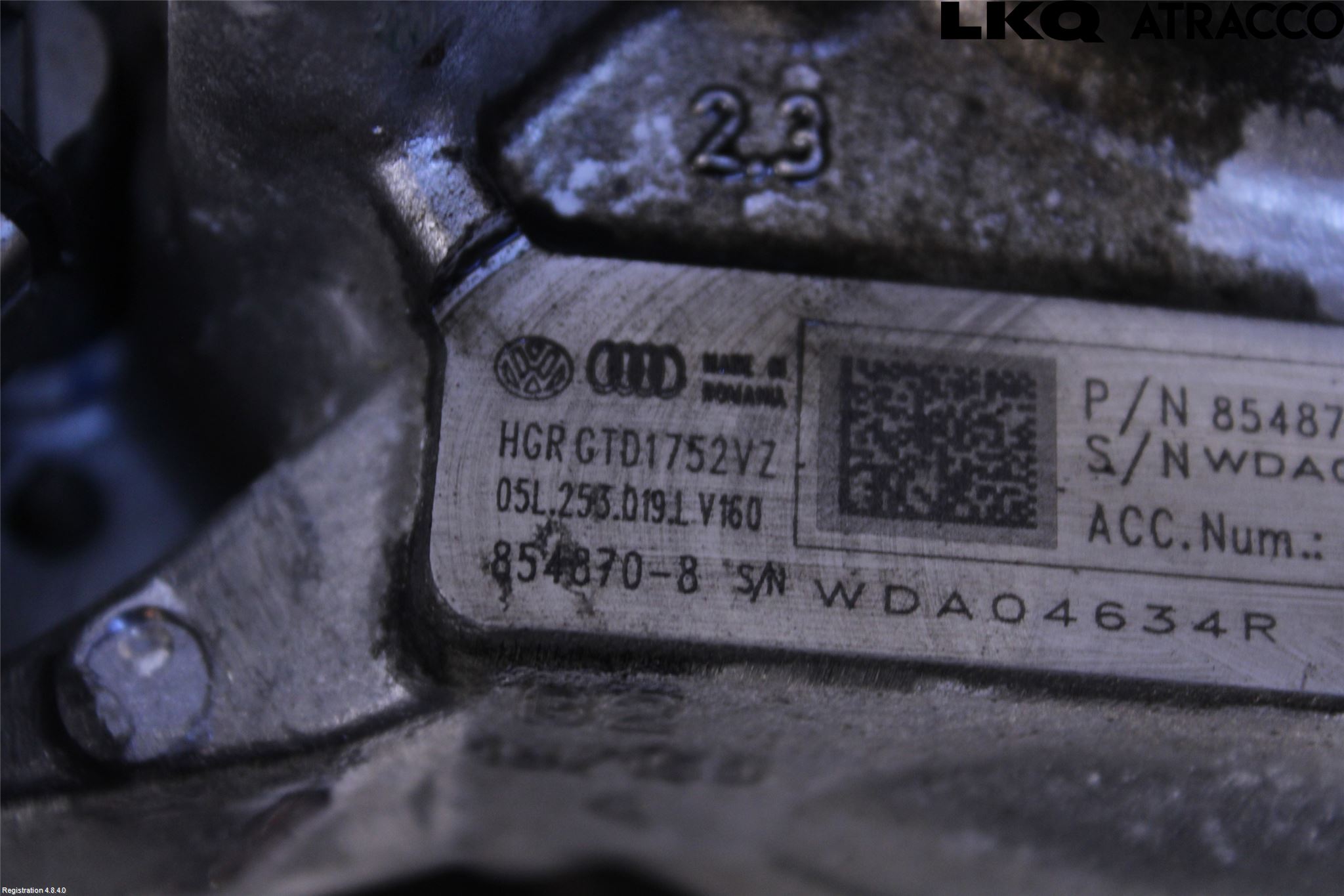 Audi A6 F2/C8 19- Turboaggregat