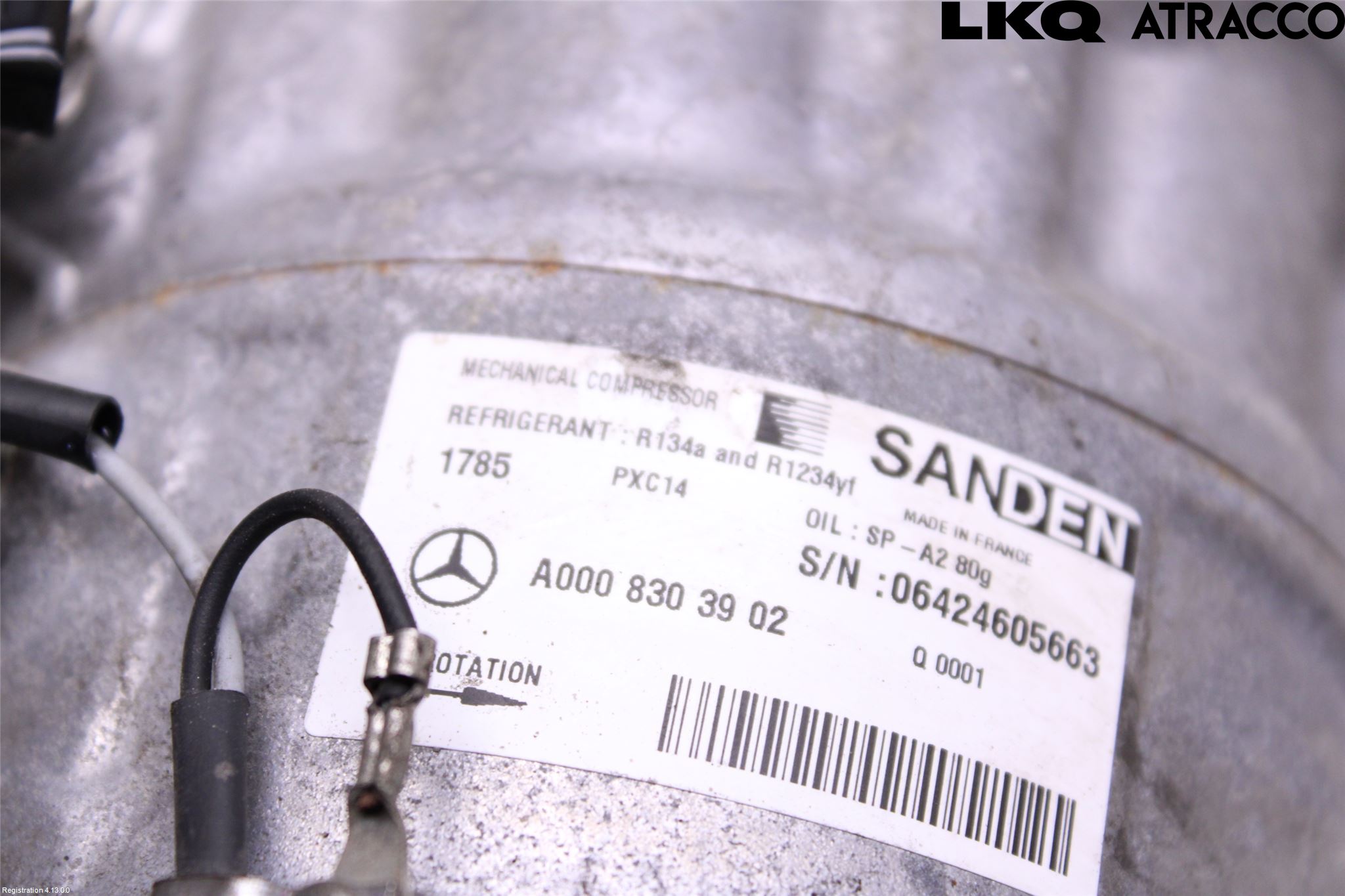 Mercedes-Benz MB C-KLASS (W205) 14-21 Varme Ac Kompressor