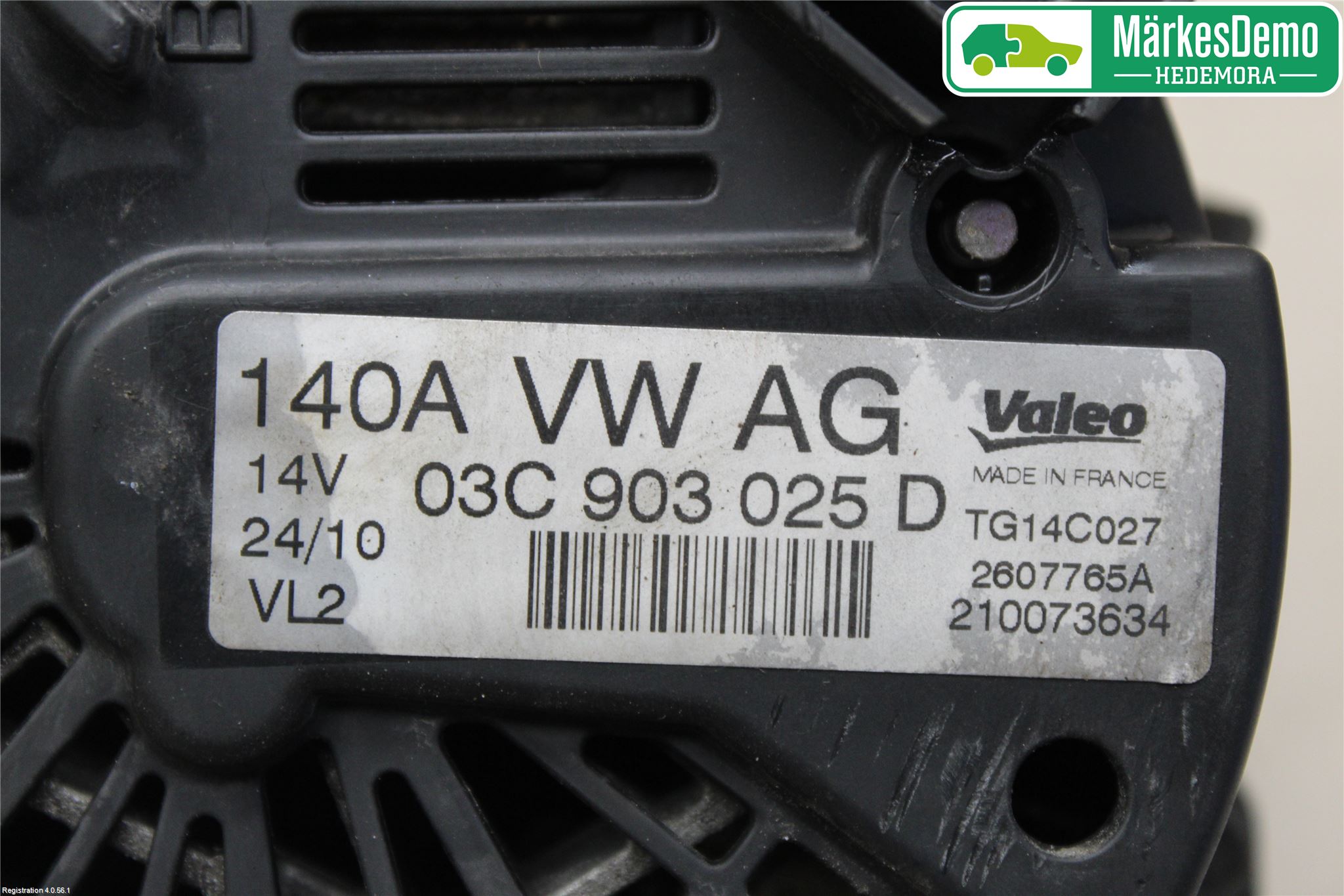 Volkswagen VW PASSAT 05-11 Dynamo