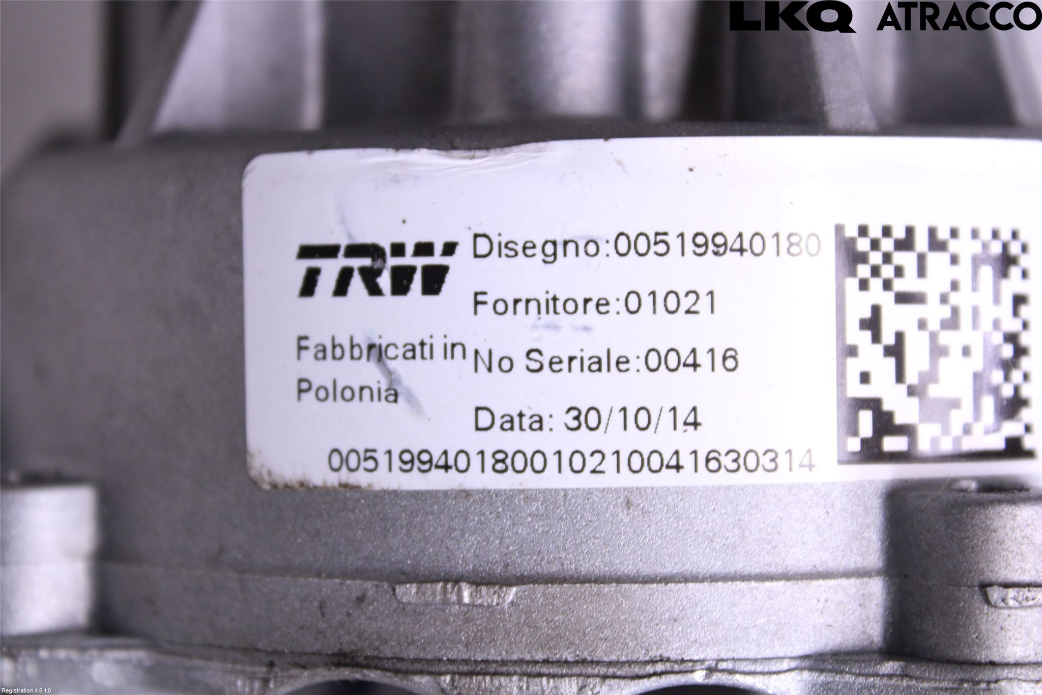 Jeep RENEGADE Rattakselaggregat Innebygd Servo
