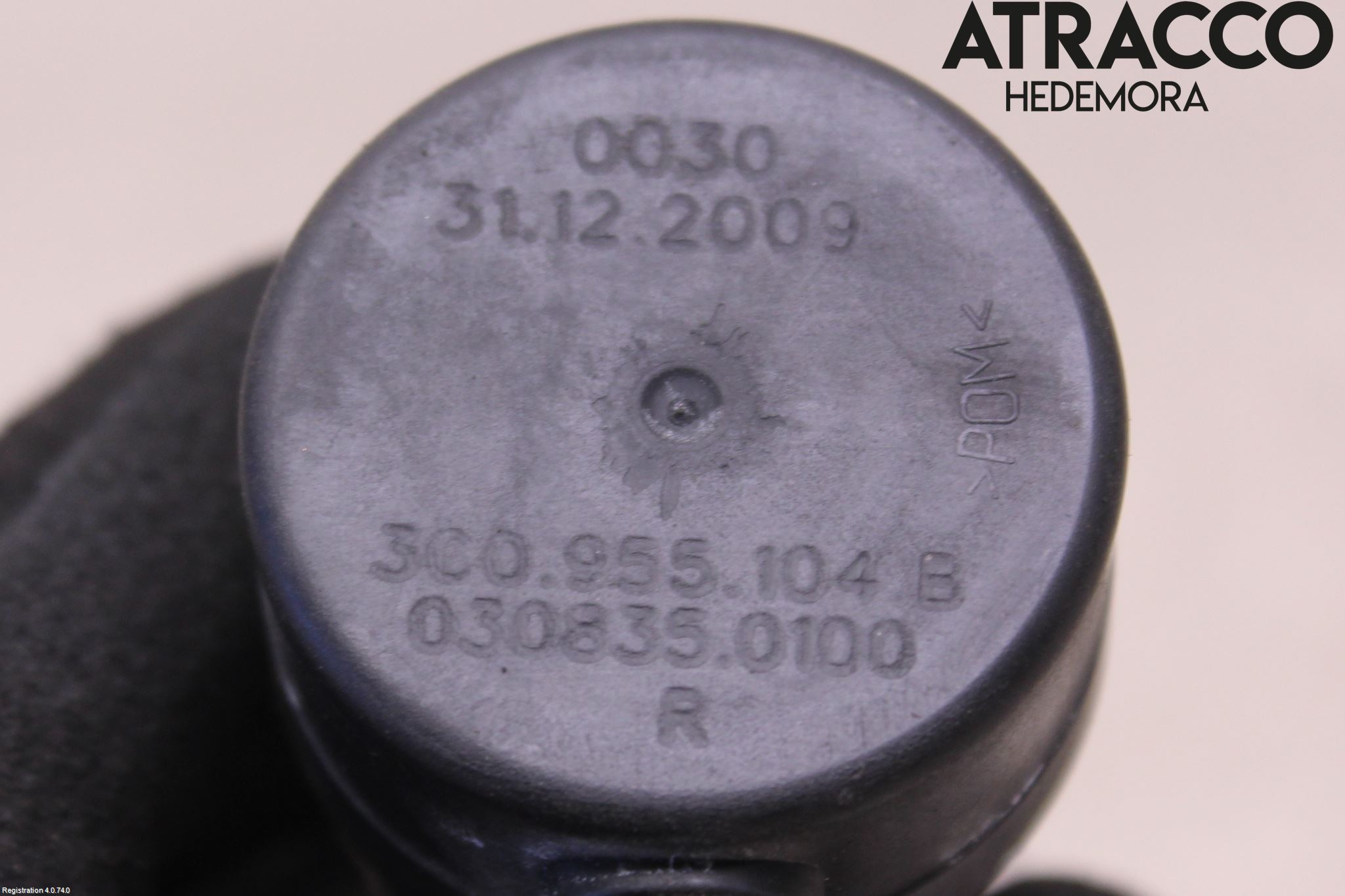 Volkswagen VW PASSAT 05-11 Spylerdyse Frontlykter