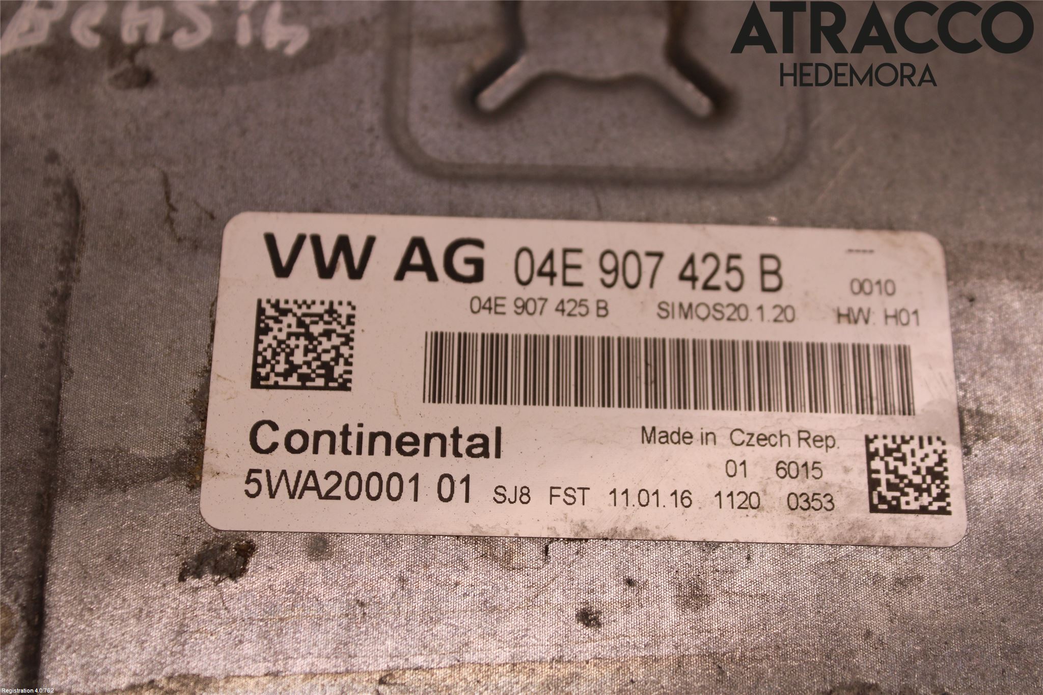 Volkswagen VW TOURAN 16- Styreenhet Innsprøytning