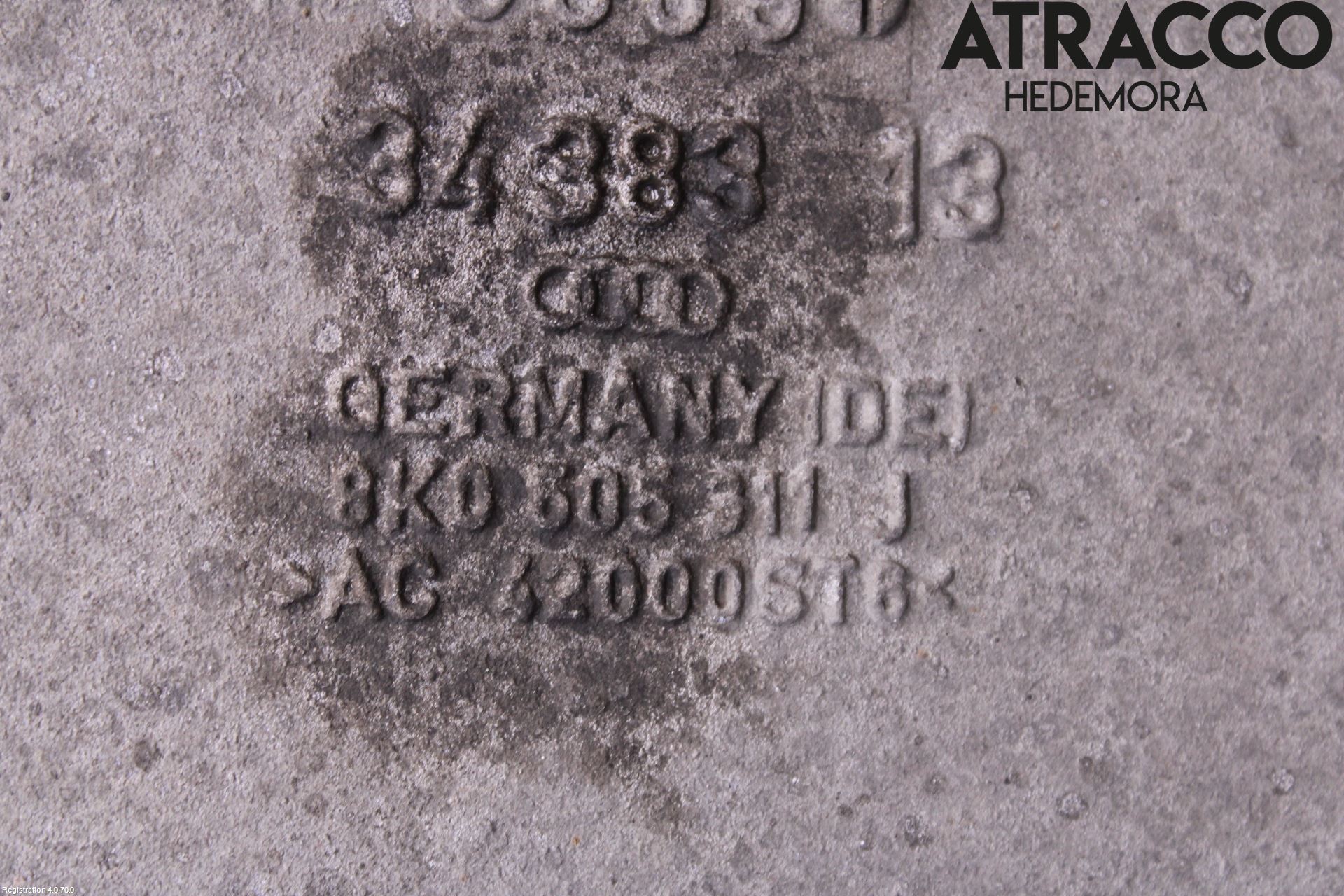 Audi A4 12-15 Bærearm Bak Venstre