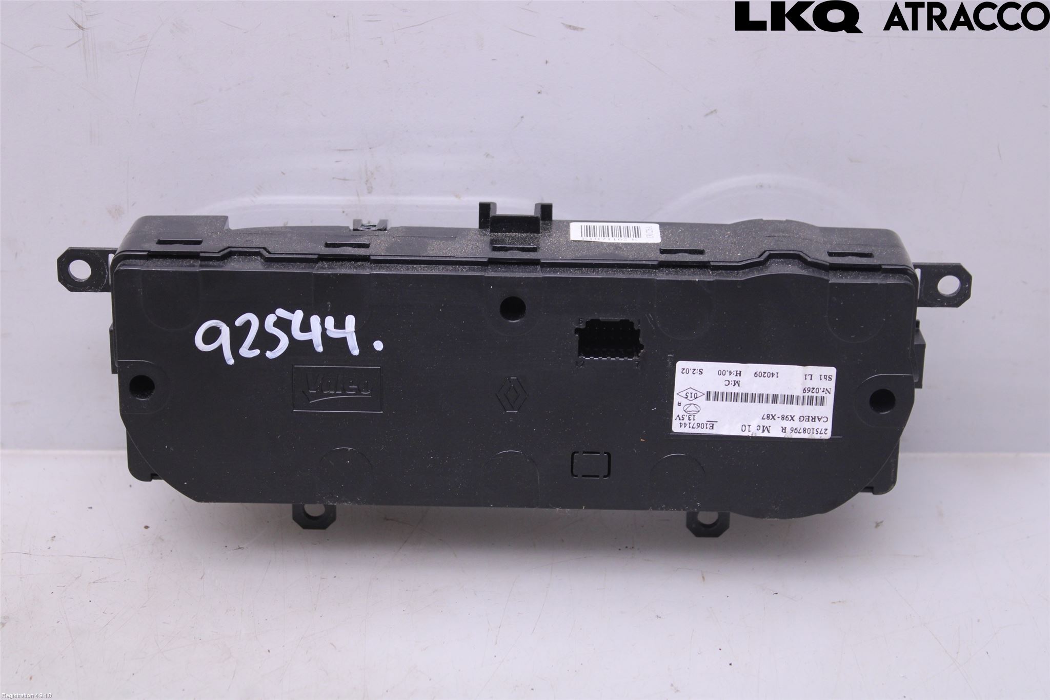 Renault CLIO IV 12-16 Varme Ac Betjening-Display