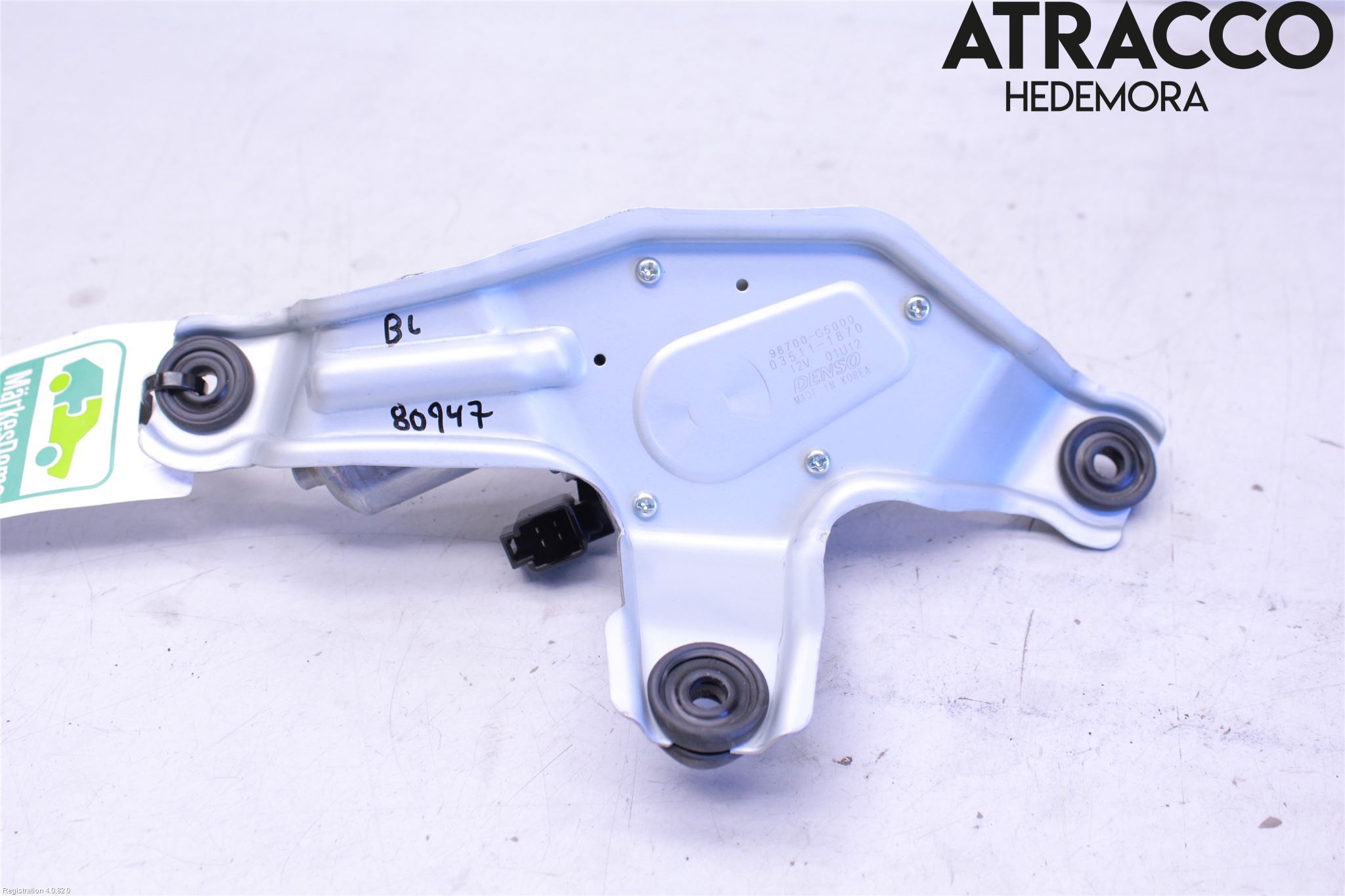 Kia NIRO (DE) 17-22 Viskermotor Bakluke