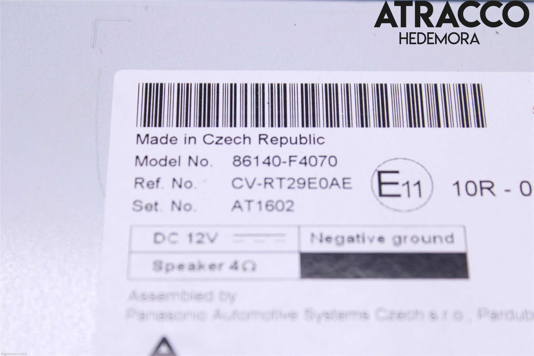 Toyota C-HR 16-23 Multifunktionsdisplay