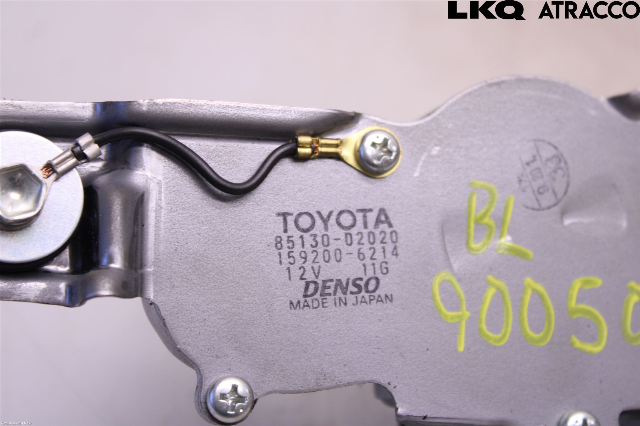 Toyota COROLLA 02-07 Viskermotor Bakluke