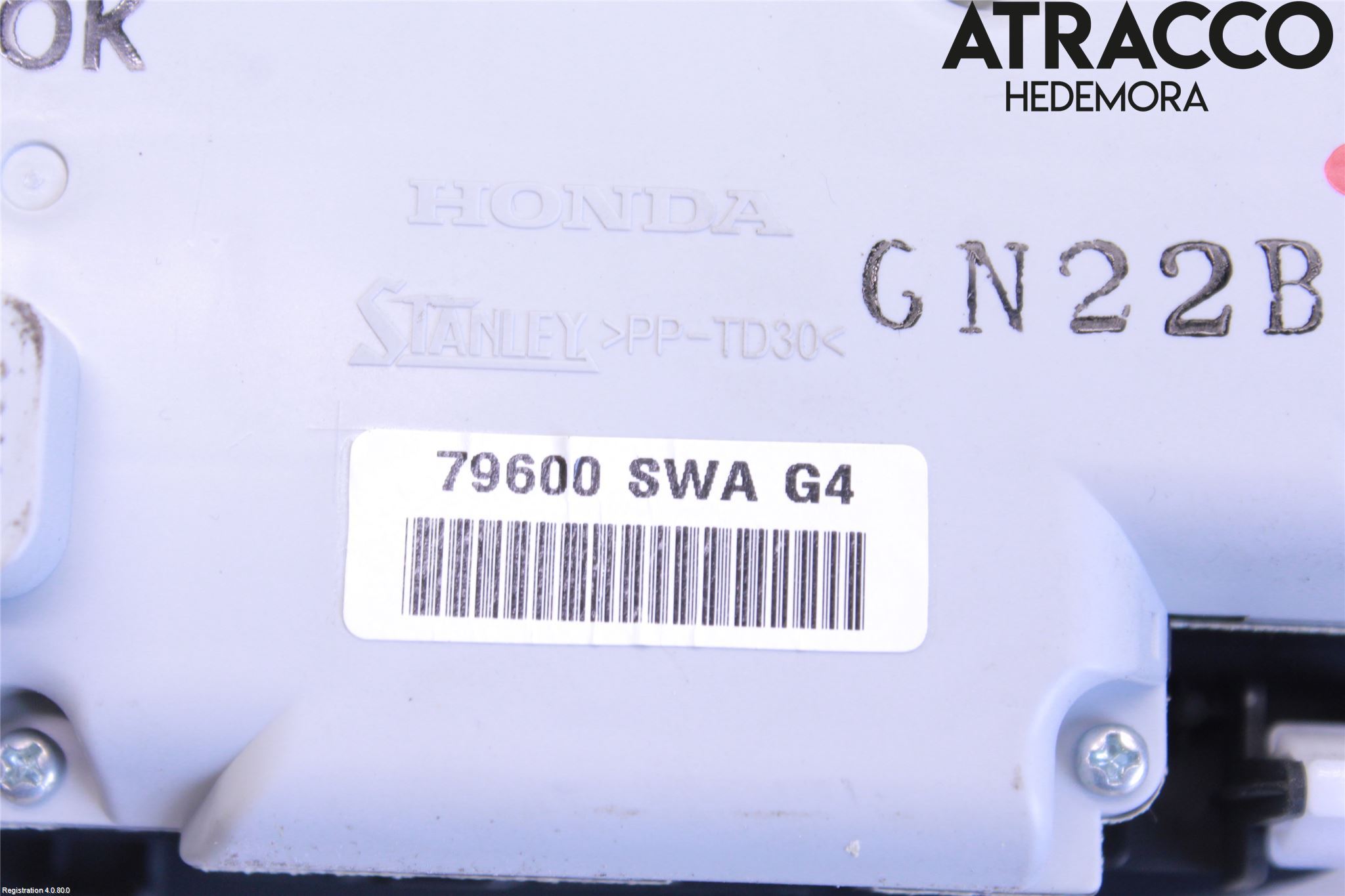 Honda CR-V 07-12 Varme Ac Betjening-Display