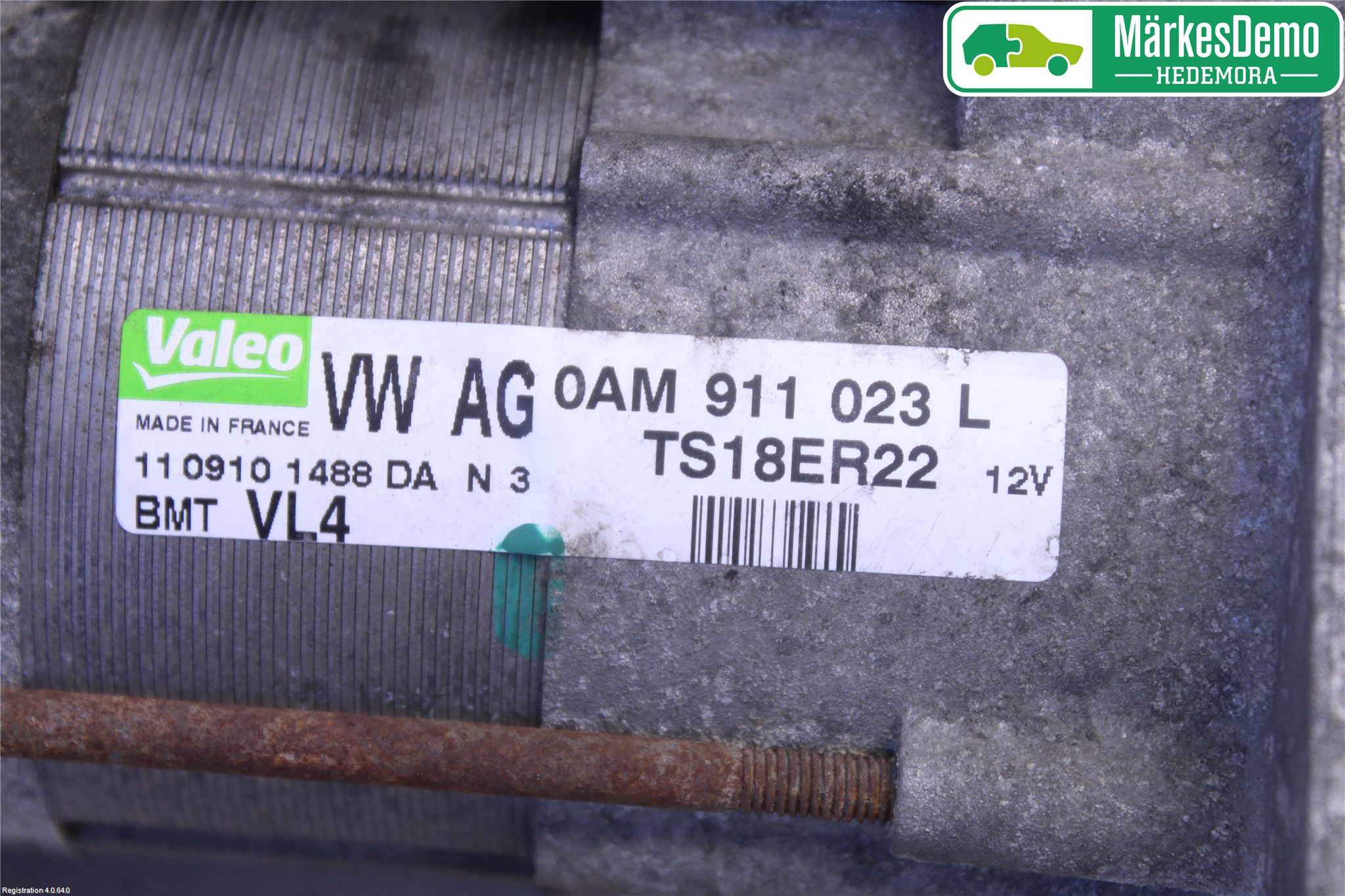 Skoda OCTAVIA (1Z) 05-13 Startmotor Diesel