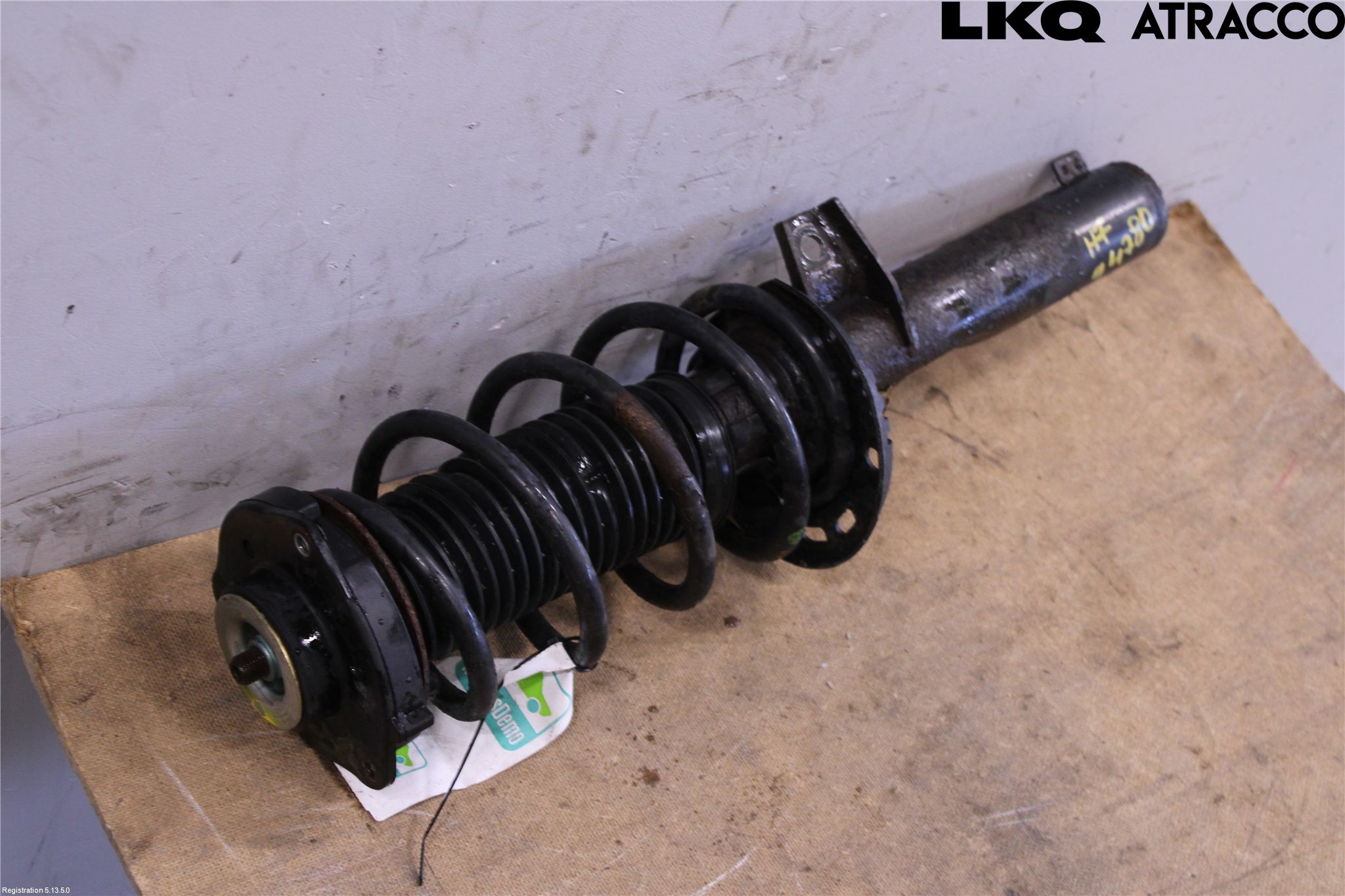 Volkswagen VW GOLF VI 09-13 Fjærbein Foran Høyre
