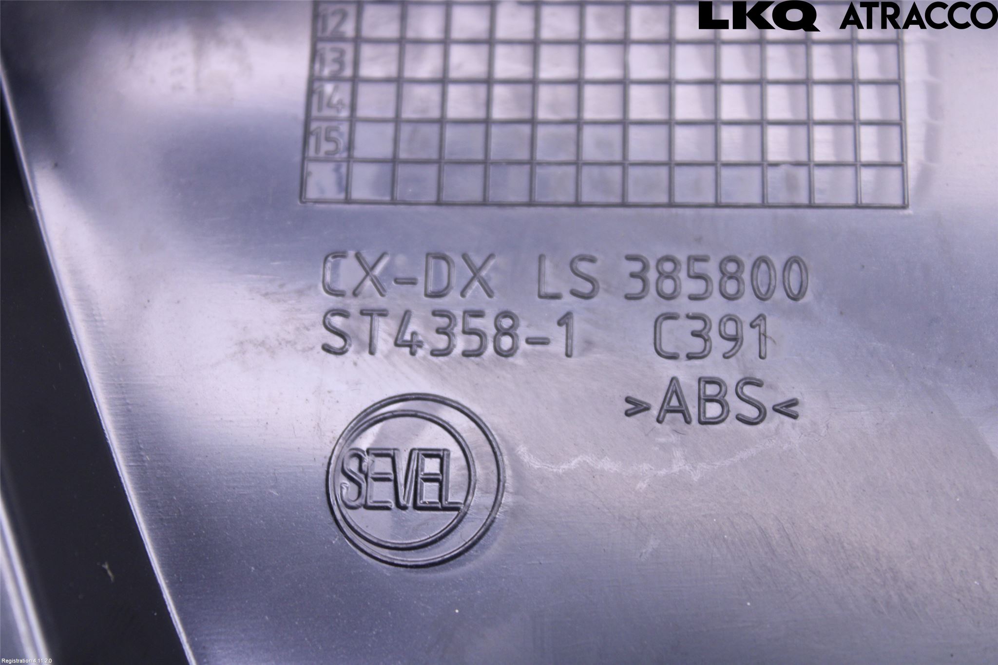 Citroen JUMPER 07-13 Dashbord Kanal - Dyse