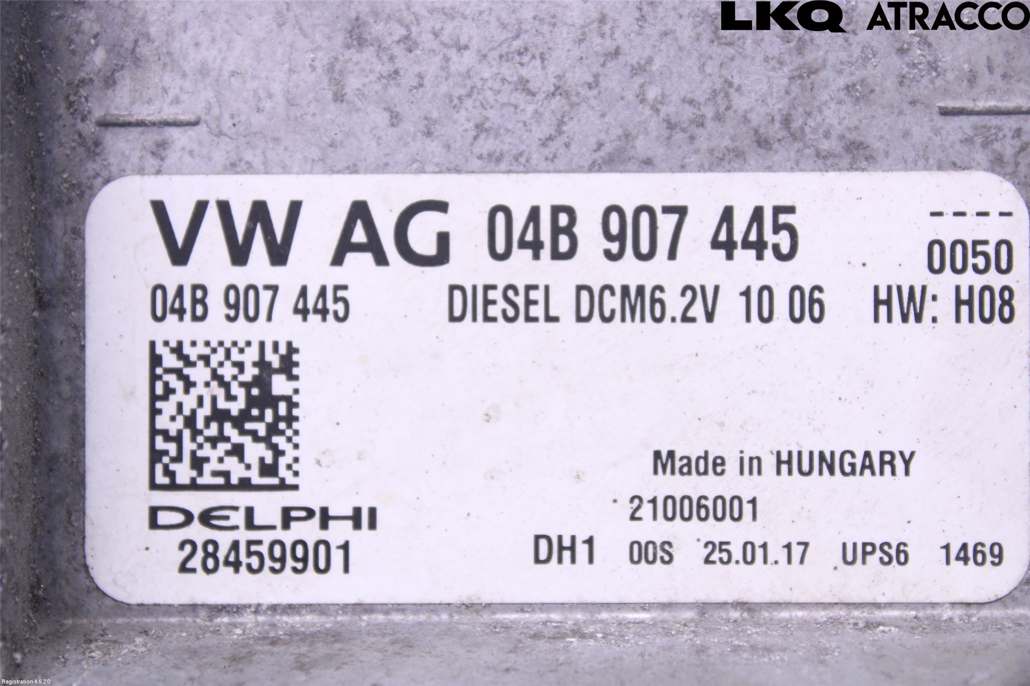 Volkswagen VW POLO 10-17 Styreenhet Dieselpumpe