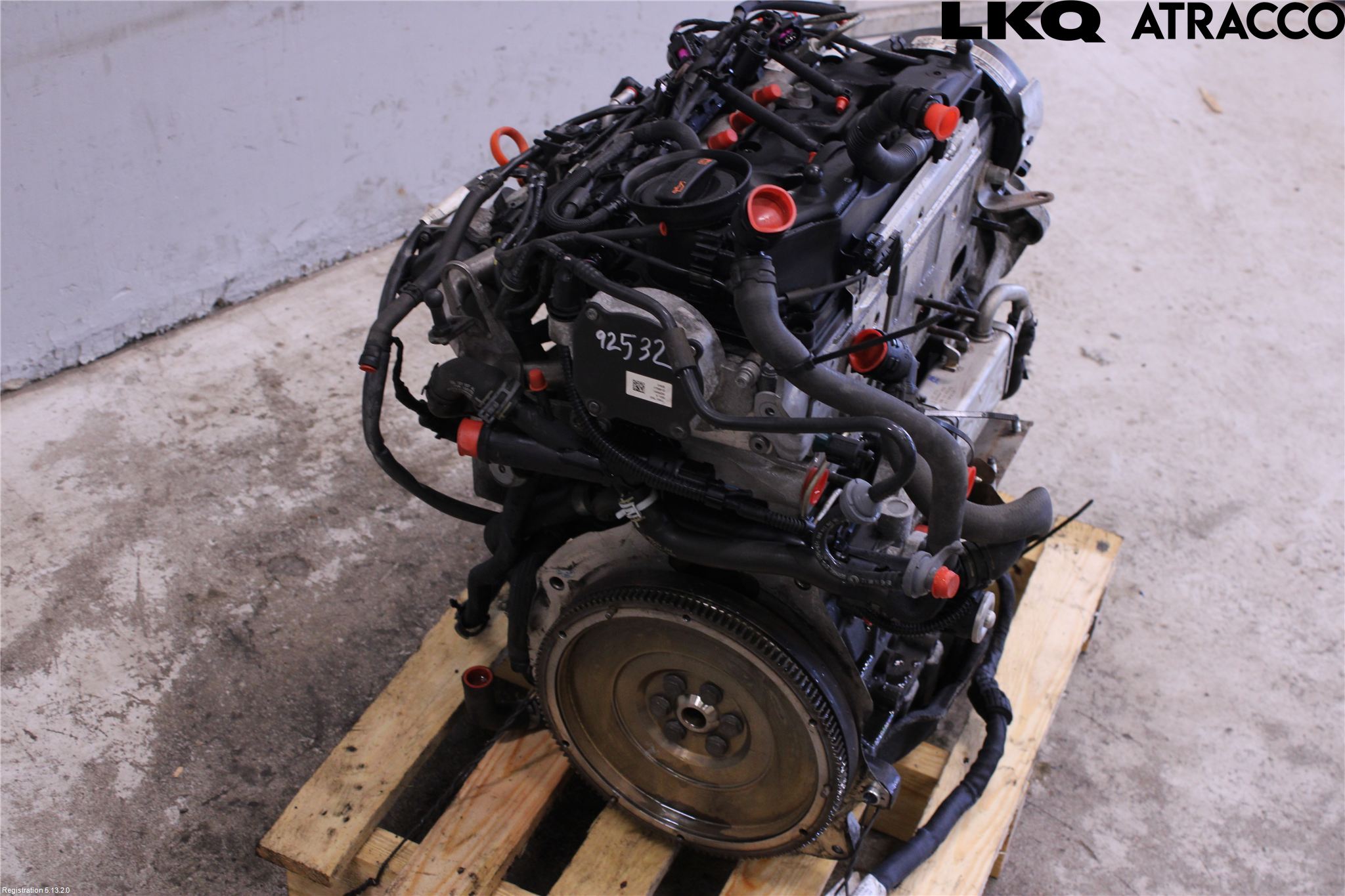 Volkswagen VW GOLF VI 09-13 Motor Diesel