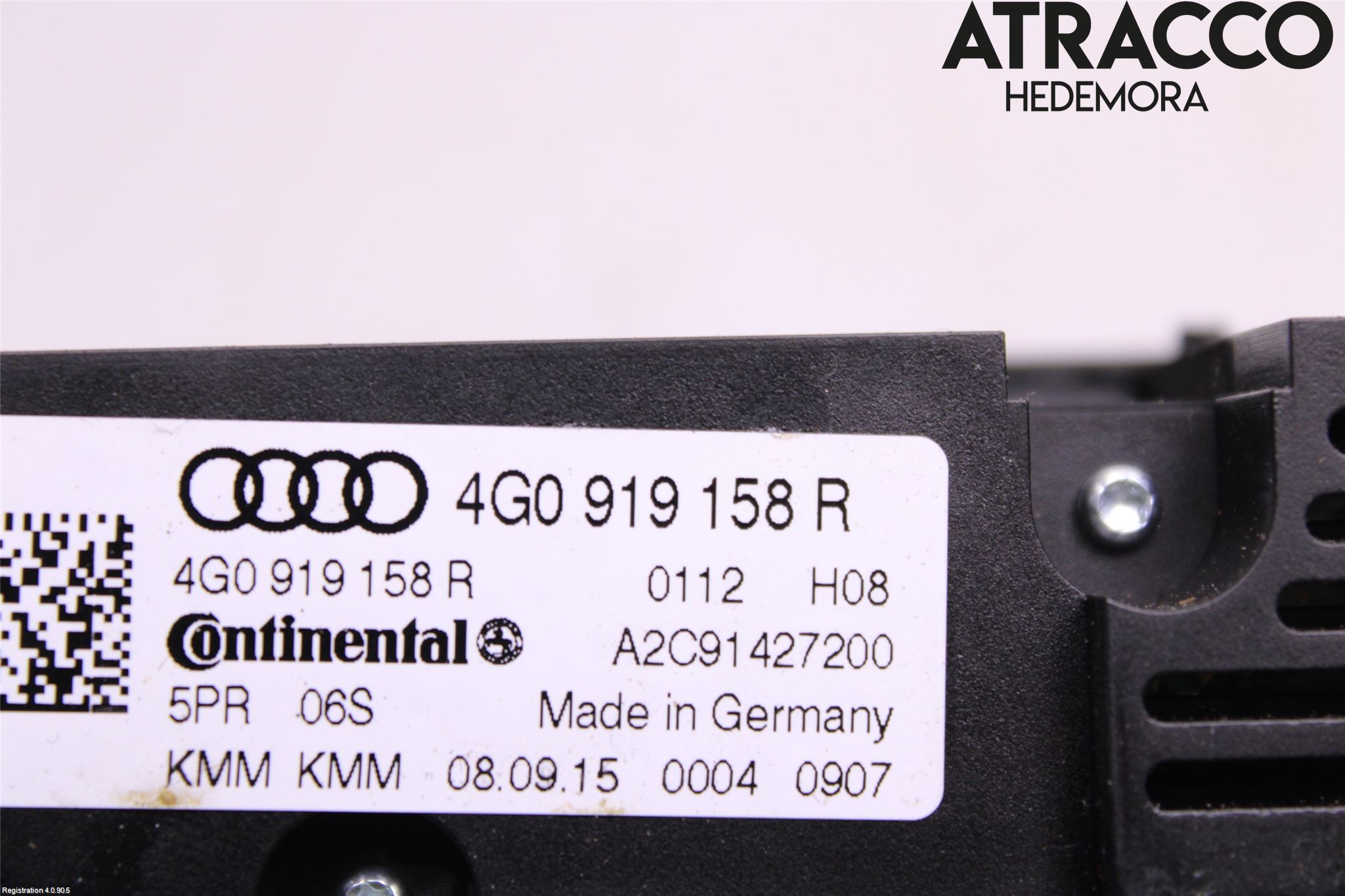 Audi A6 ALLROAD 12-18 Varme Ac Betjening-Display