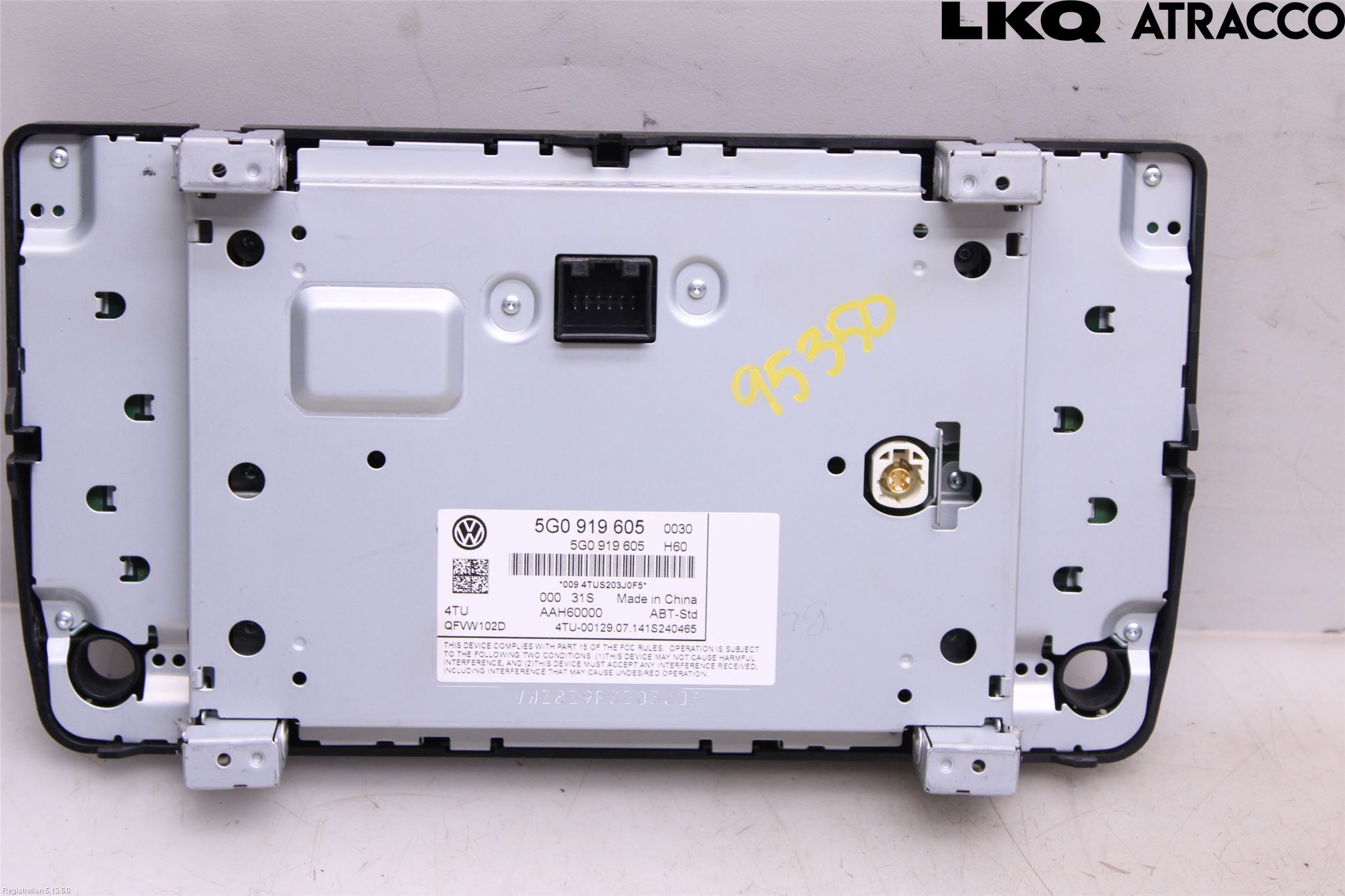 Volkswagen VW GOLF / E-GOLF VII 13-20 Stereo Radio Med Cd
