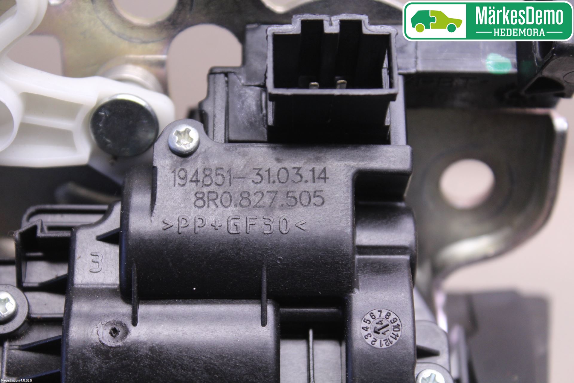 Audi A4 12-15 Bakluke-Lokk Låsekasse