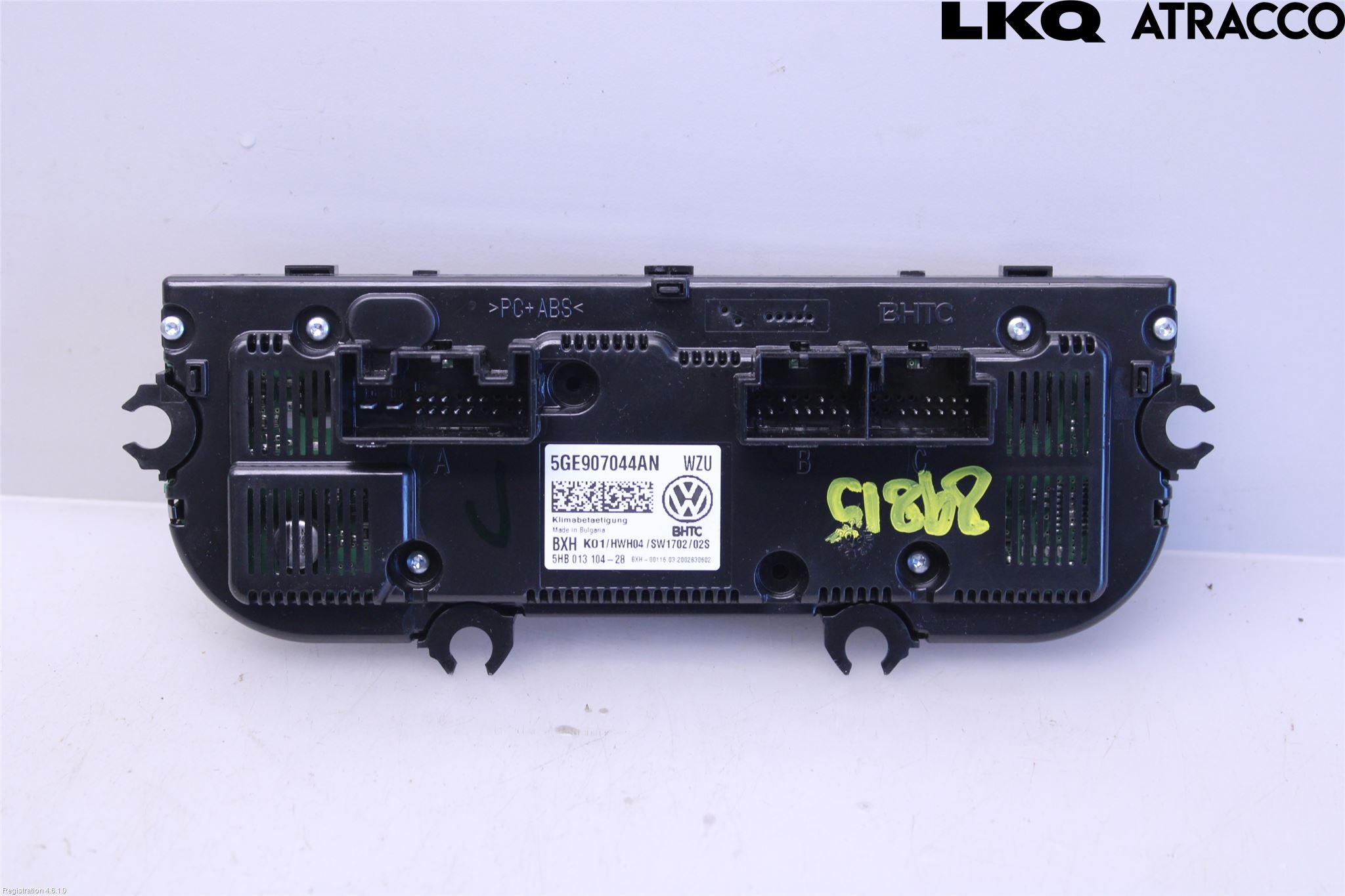Volkswagen VW GOLF / E-GOLF VII 13-20 Varme Ac Betjening-Display
