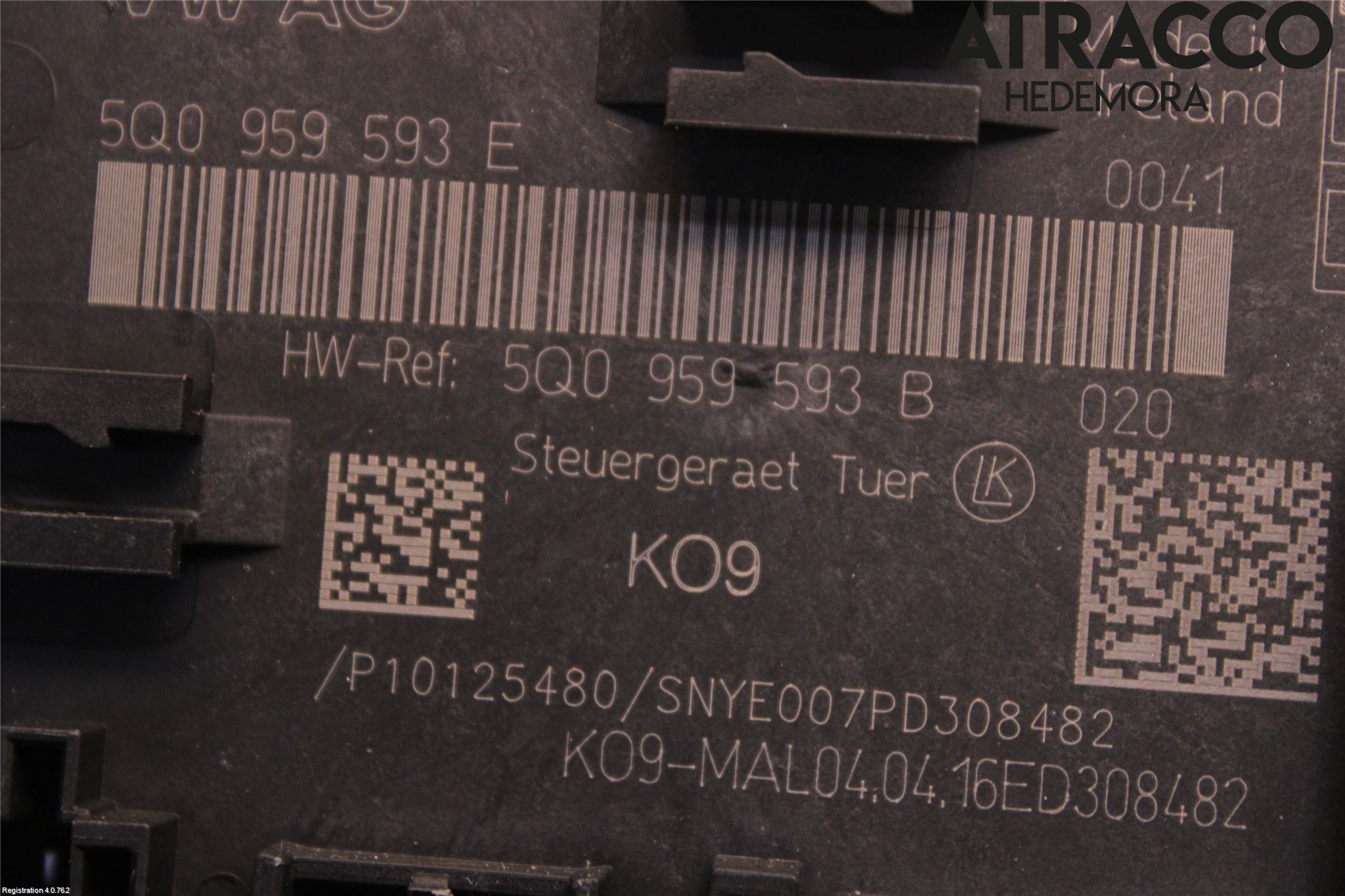 Volkswagen VW PASSAT 15-19 Styreenhet Dør