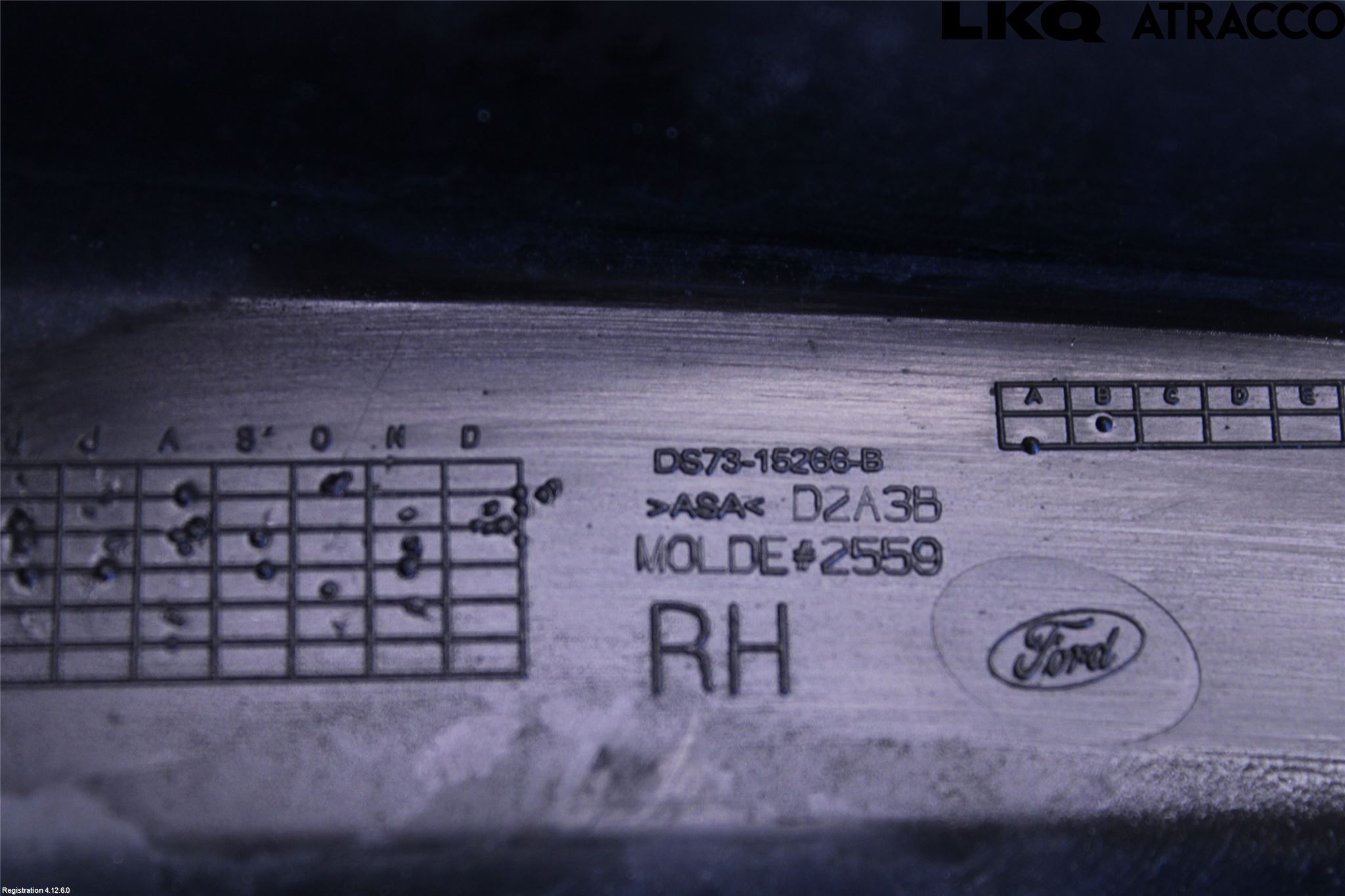 Ford MONDEO 15-22 Frontlykt Kurve-Tåkelys Ramme