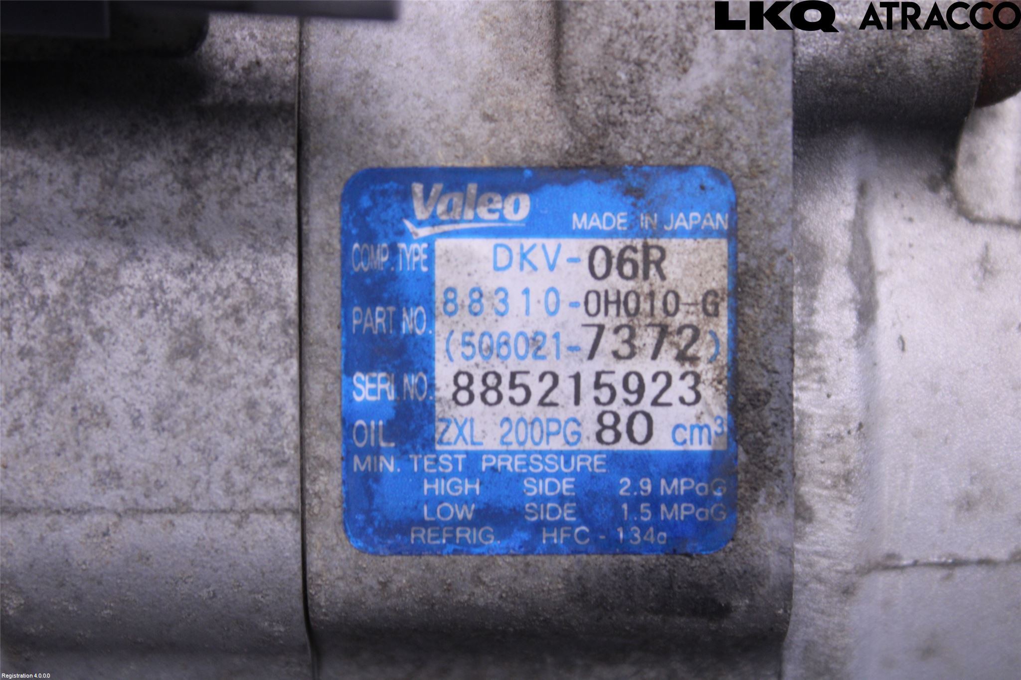 Toyota AYGO 06-14 Varme Ac Kompressor
