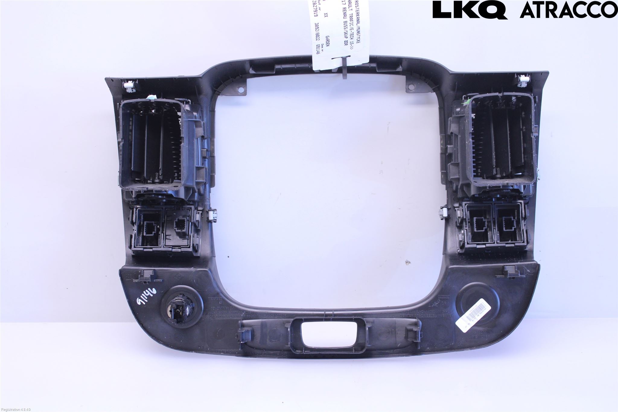 Renault TRAFIC/E-TECH 15- Dashbord Kanal - Dyse