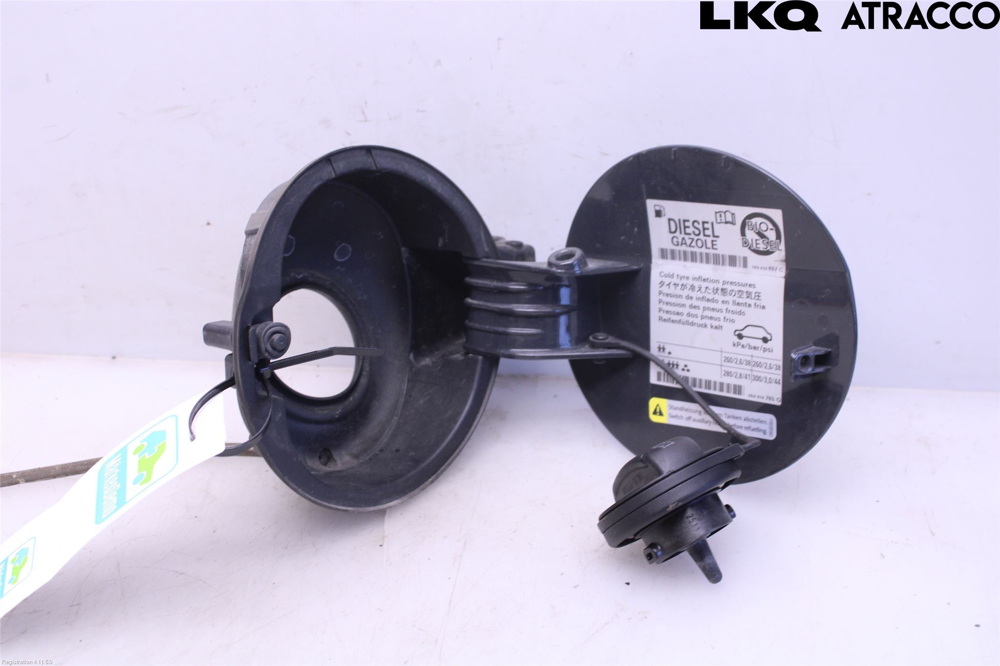 Volkswagen VW PASSAT 11-14 Drivstoff Tankluke