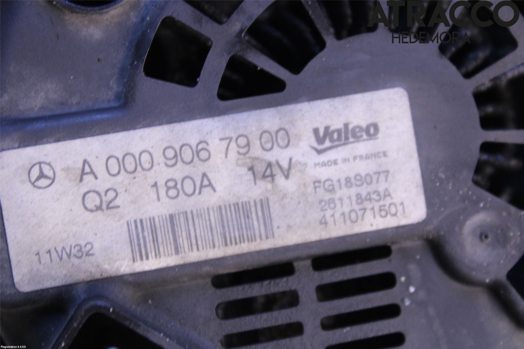 Mercedes-Benz MB C-KLASS (W204) 07-15 Dynamo