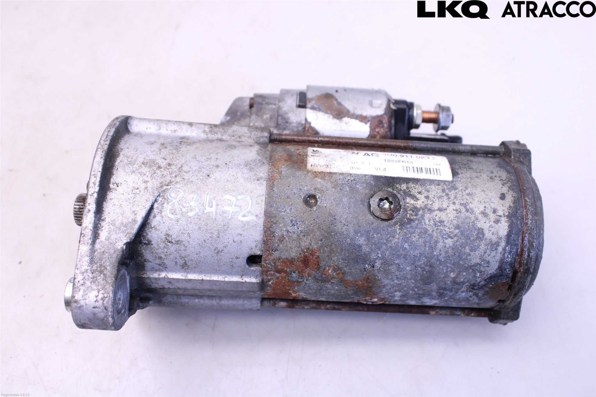 Volkswagen VW AMAROK 2H 10-22 Startmotor Diesel