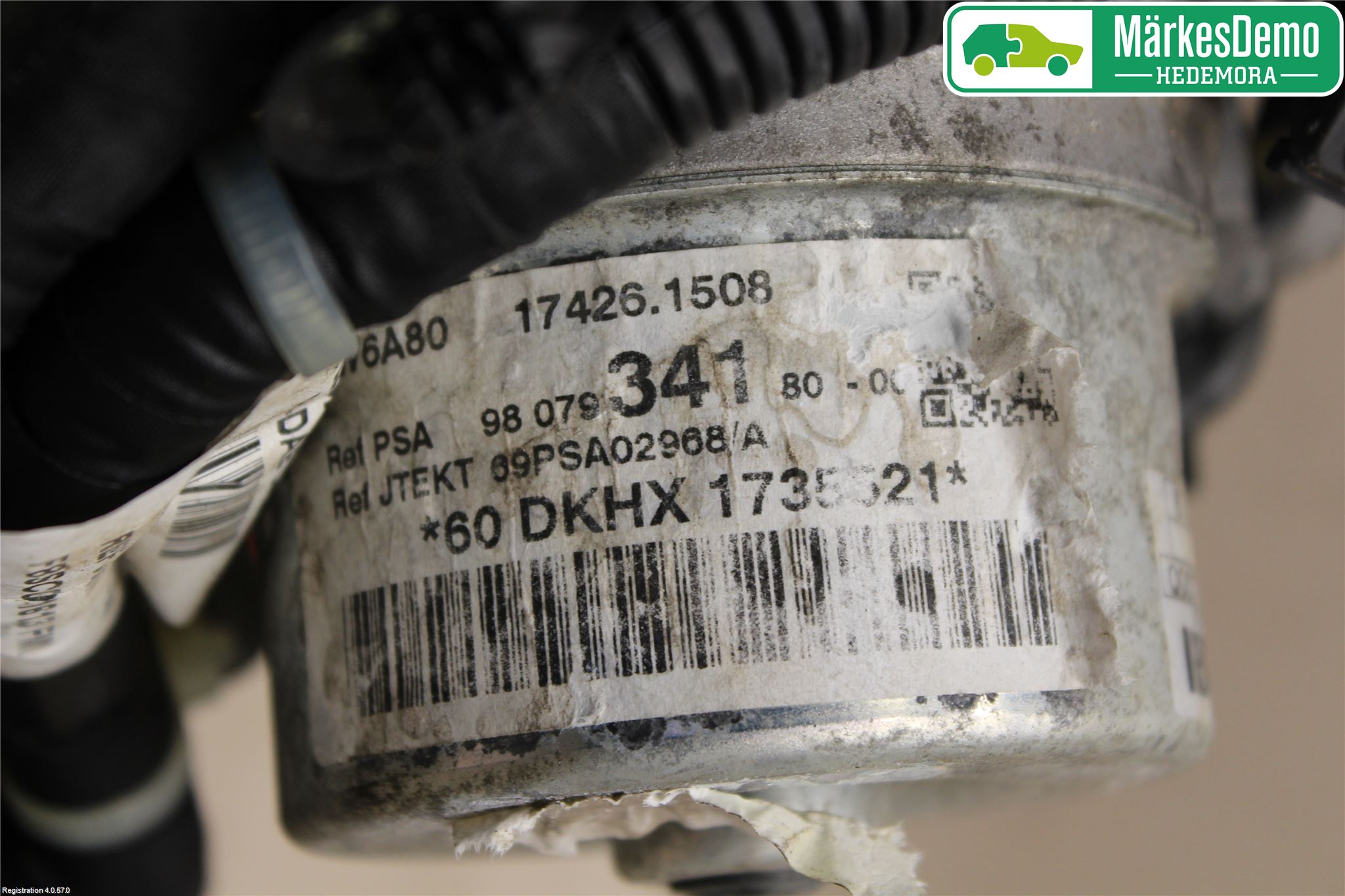 Peugeot PEUGOT 208 16-19 Servo Snekke - Tannstang