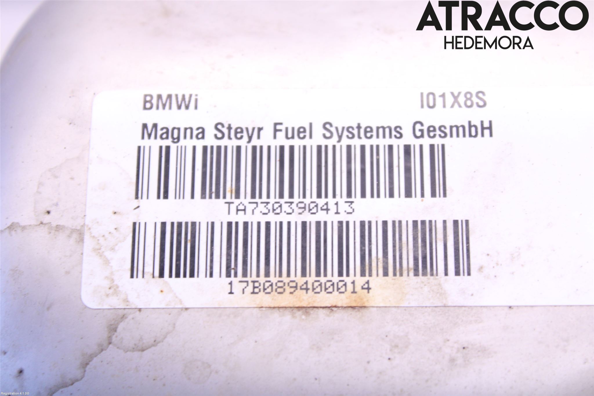 BMW i3 I01 13-22 Drivstofftank