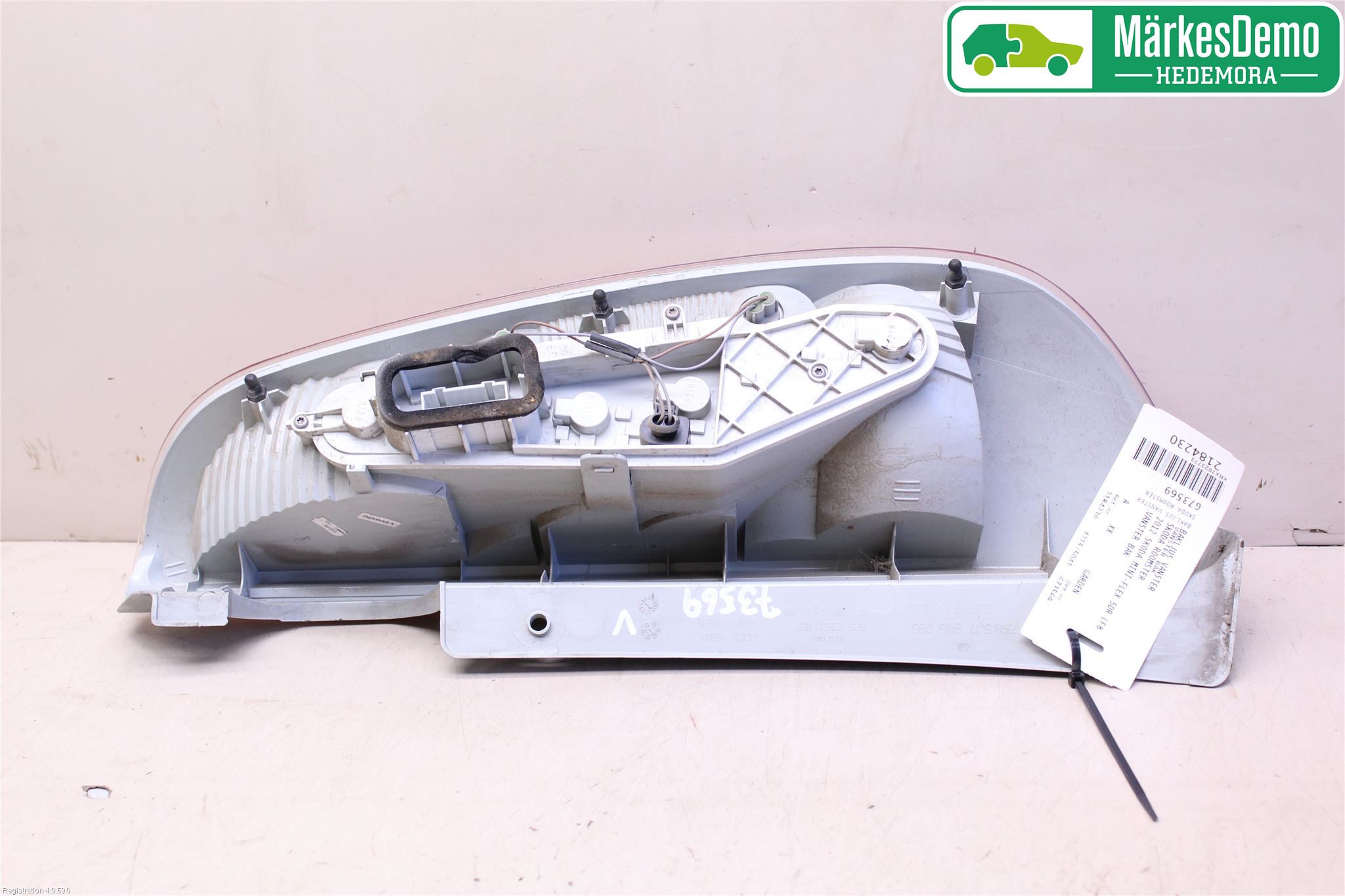 Skoda ROOMSTER Baklykt Venstre