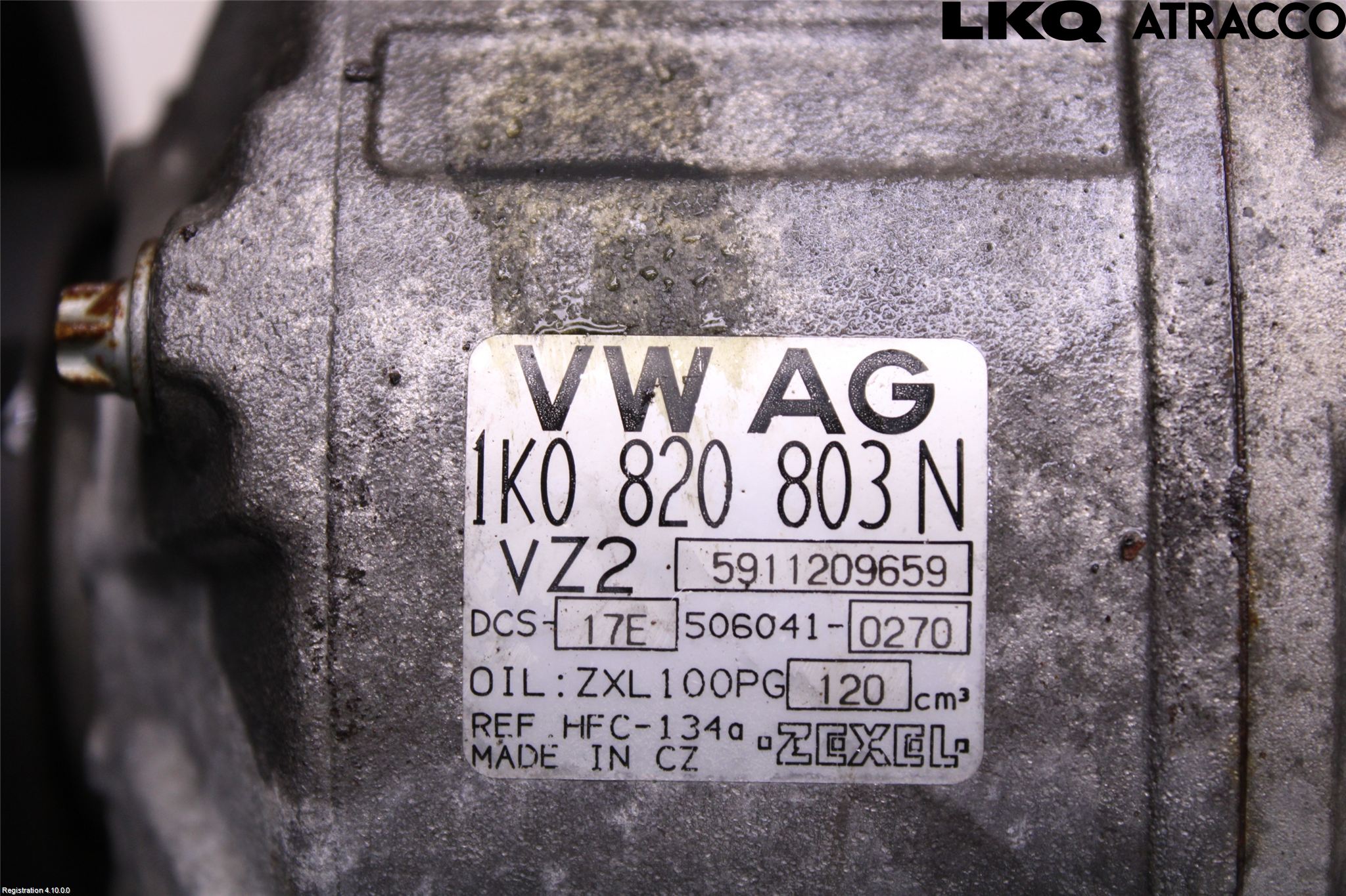 Volkswagen VW GOLF V 04-09 Varme Ac Kompressor