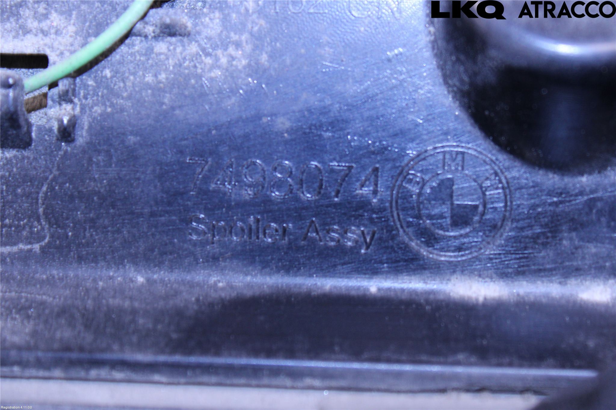 BMW X3 G01 18- Spoiler Bakluke