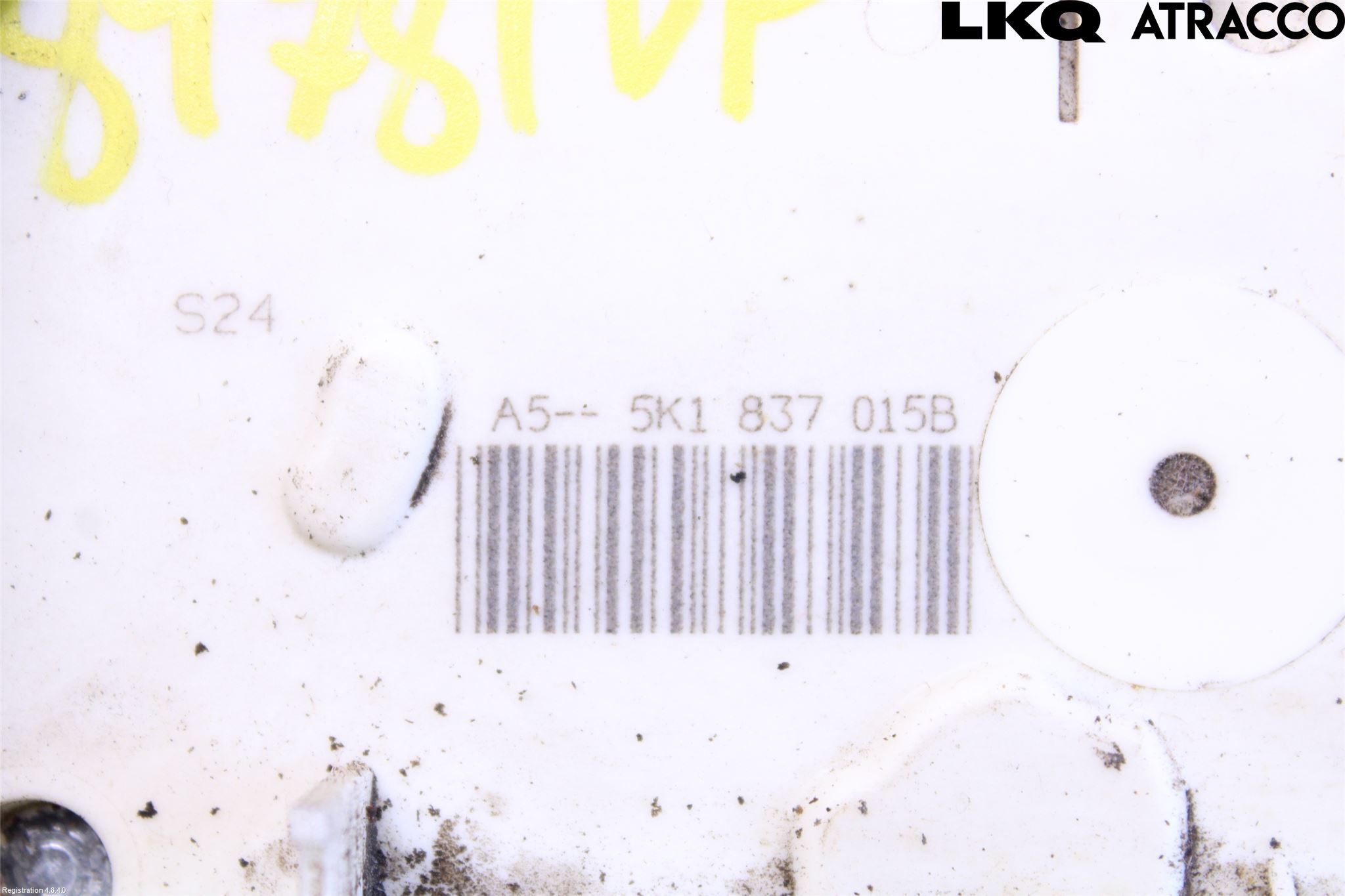 Volkswagen VW GOLF VI 09-13 Dørlås - Låsekasse