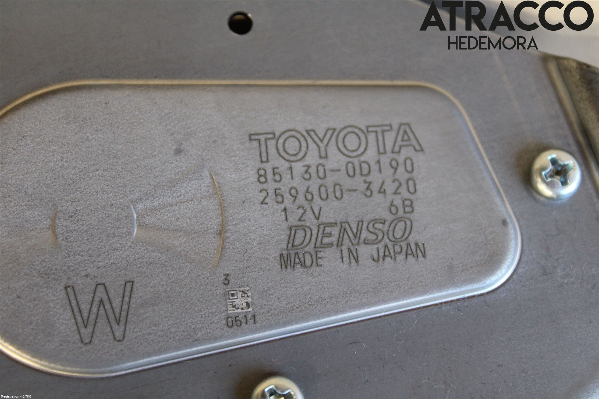 Toyota YARIS XP130 15-20 Viskermotor Bakluke