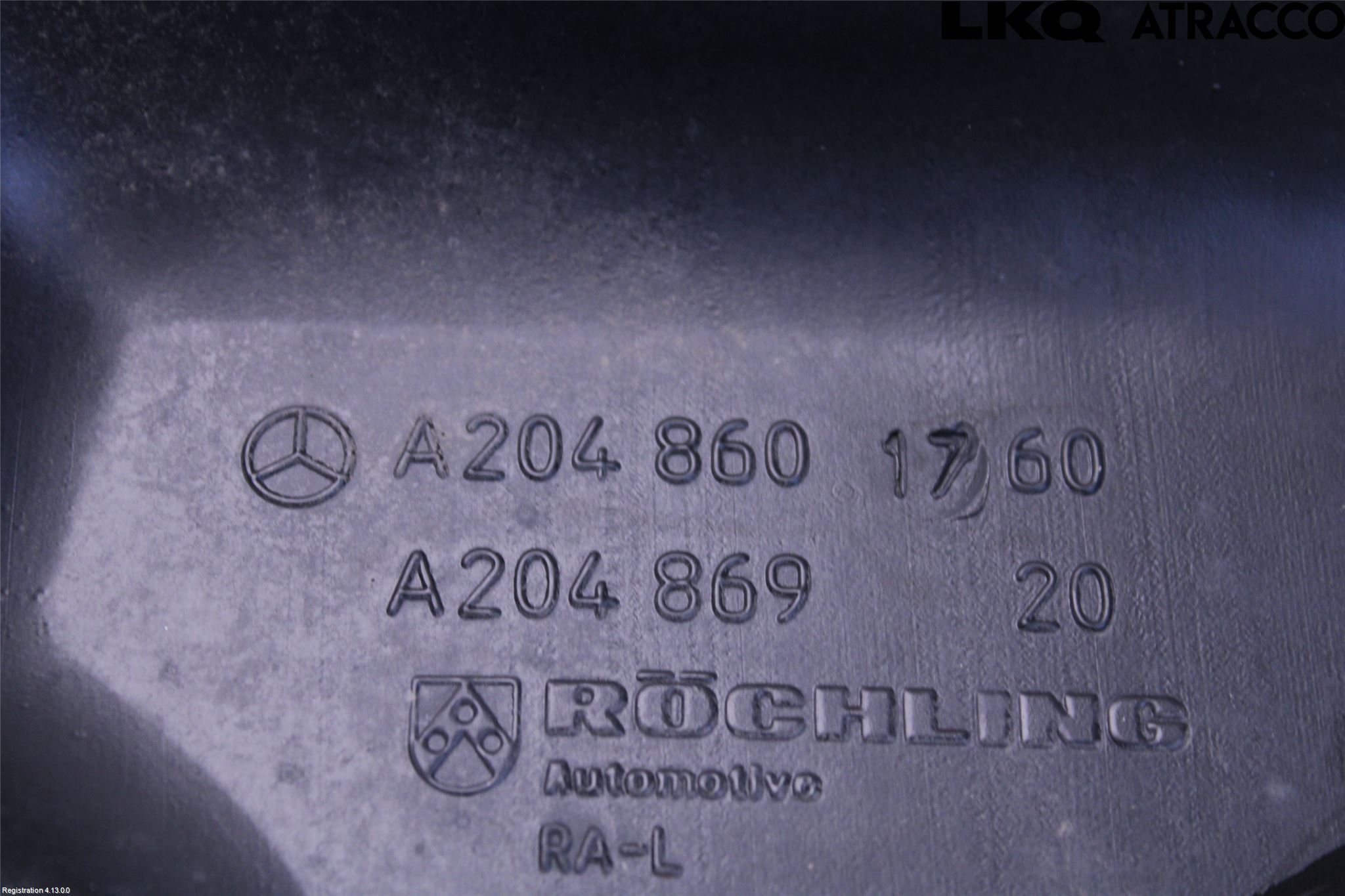Mercedes-Benz MB E-KLASS (W212) 09-16 Spylerbeholder Frontrute