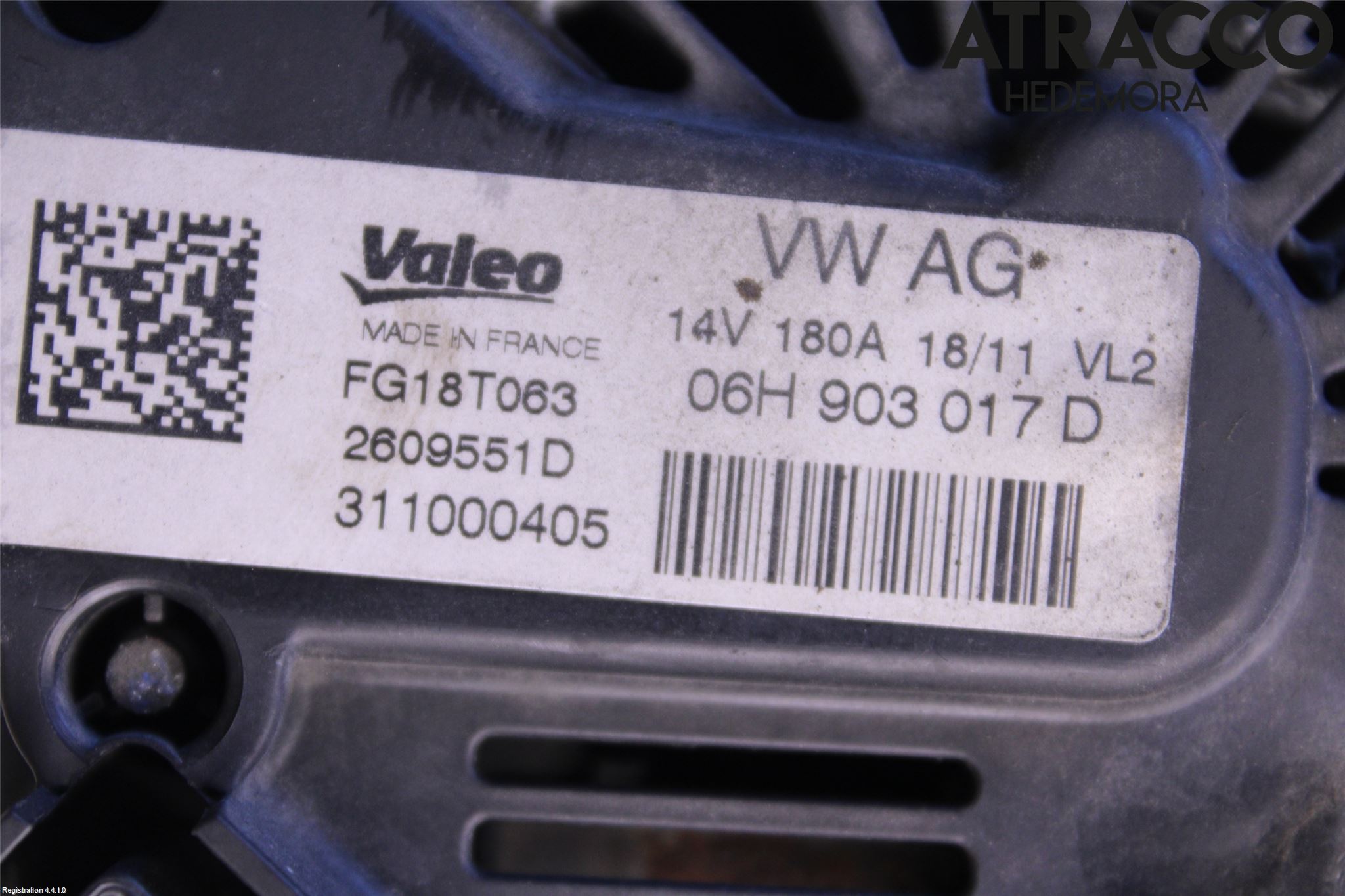 Audi A4/S4 08-11 Dynamo
