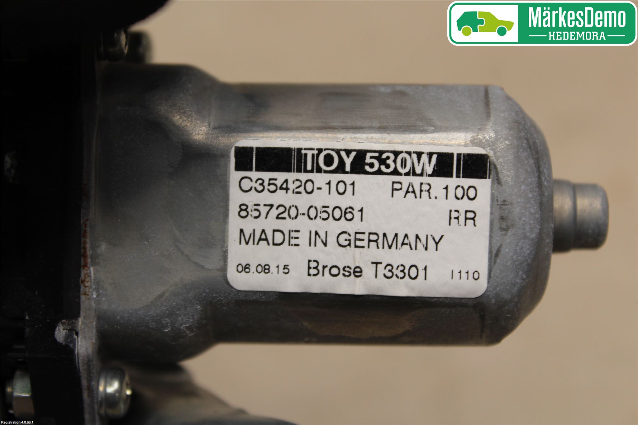 Toyota AVENSIS 16-18 Vindusheis El Komp