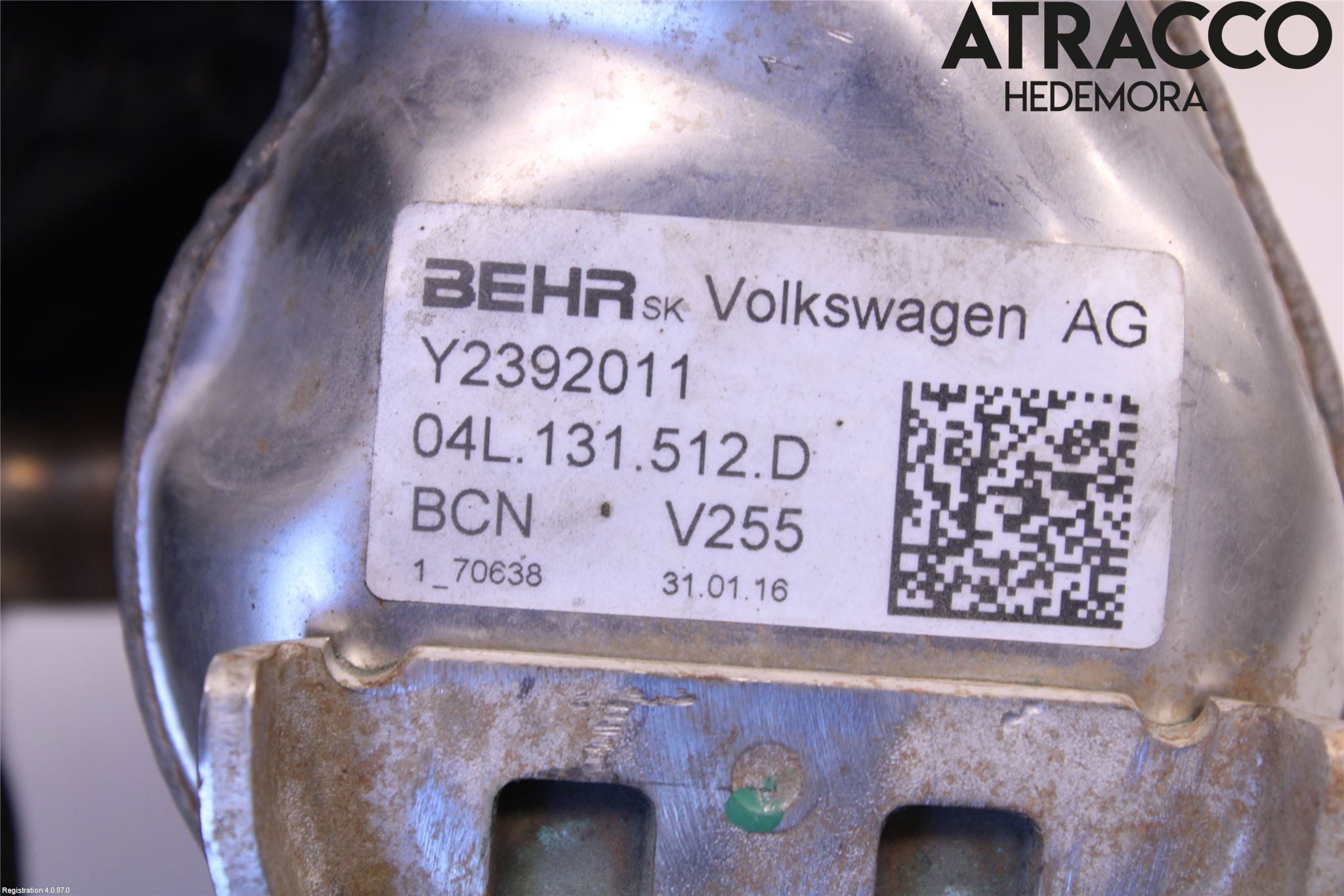 Audi Q3 8U 12-18 Eksos Kjøler