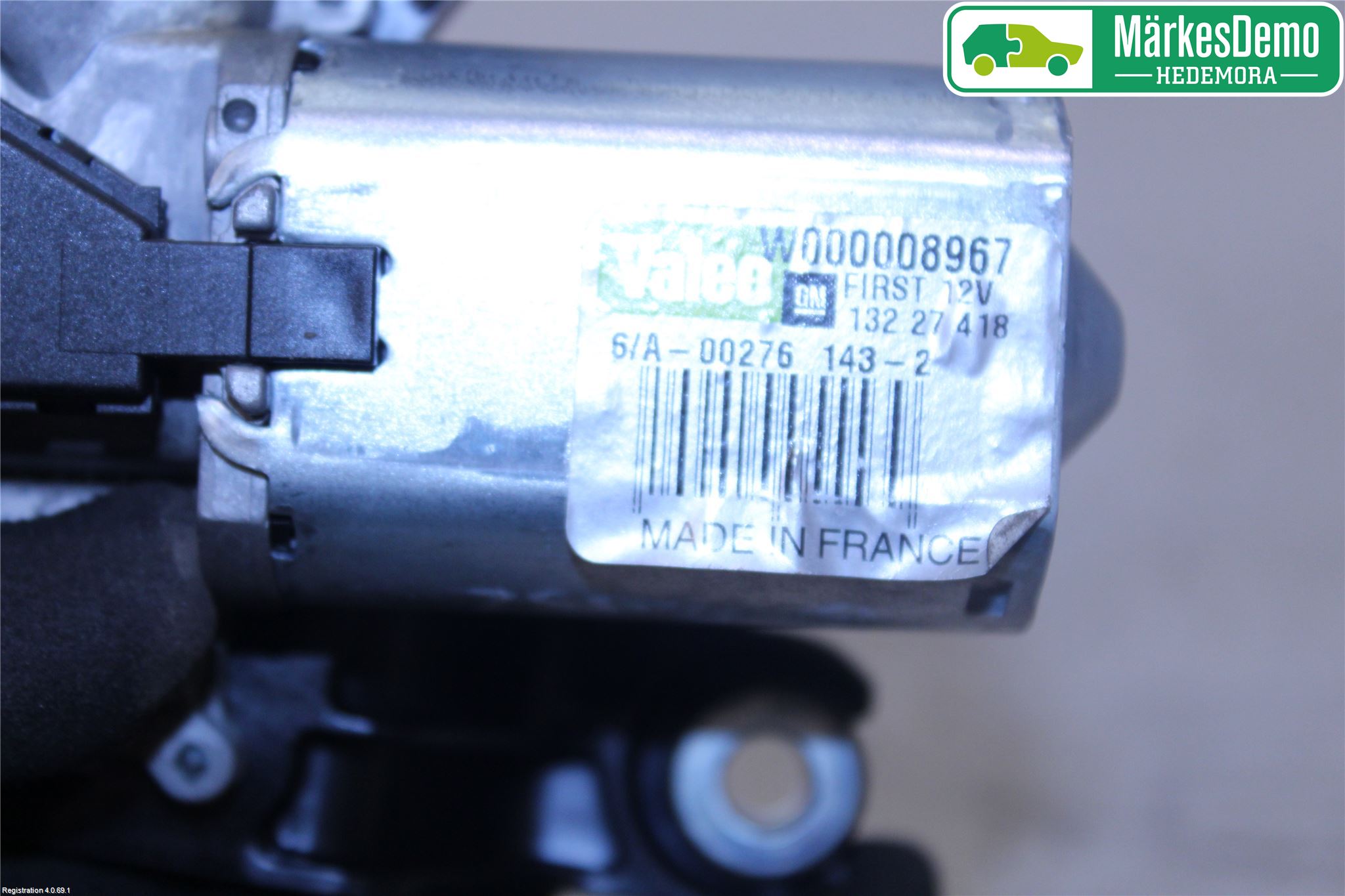 Opel INSIGNIA 09-16 Viskermotor Bakluke