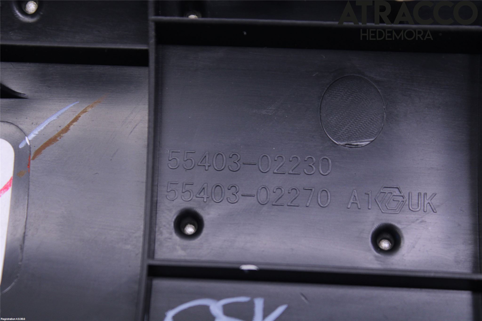 Toyota AURIS 13-19 Innr Dekor Instrbord