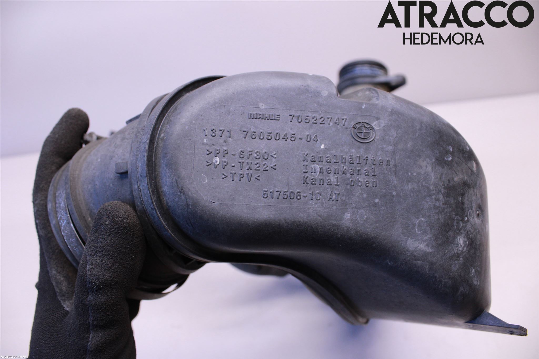 BMW 4 F32/F33/F82/F83 13-20 Intercooler Rør-Slange