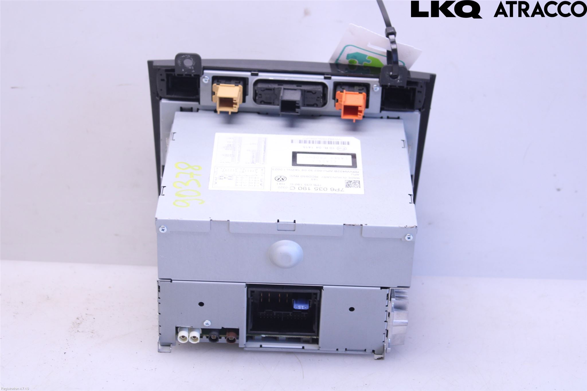 Volkswagen VW TOUAREG 7P 11-18 Stereo Radio Med Cd