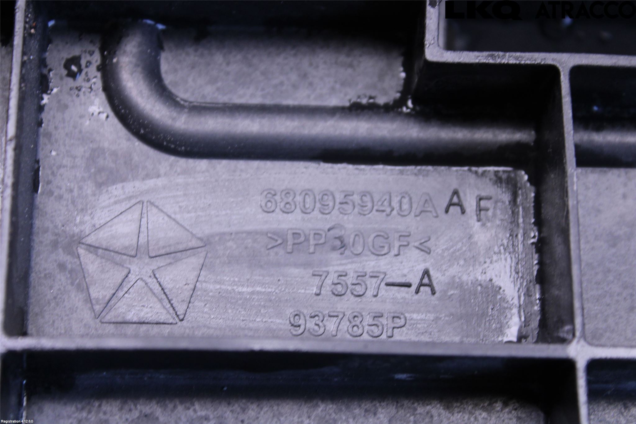 Dodge PICK UP RAM 81- Batterikasse - Feste - Holder