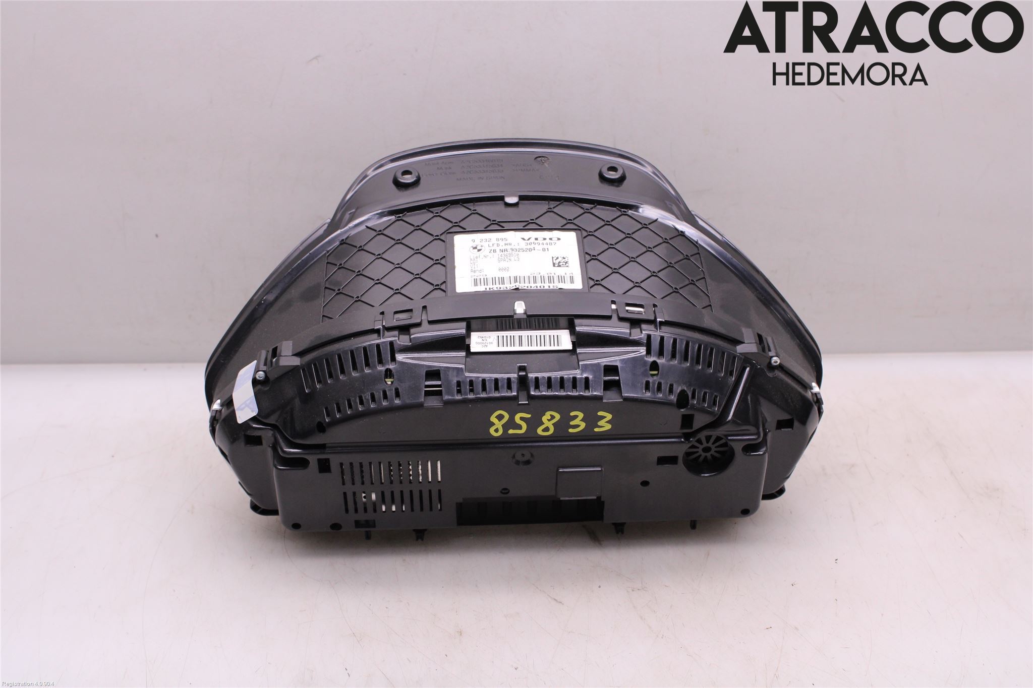 BMW 3 F30/F31/F80 12-19 Instr Kombinert