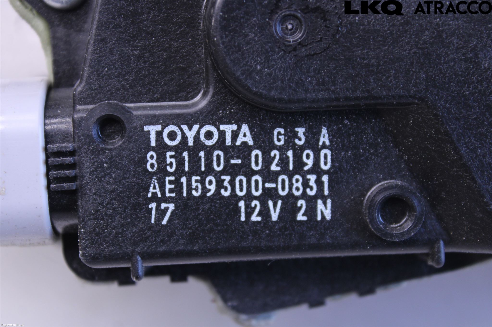Toyota AURIS 10-12 Viskeroverføring Frontrute
