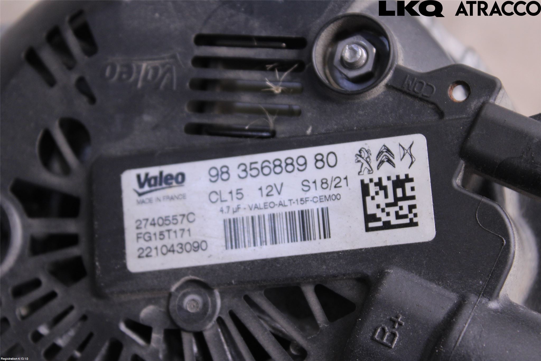 Peugeot 2008/E-2008 20- Dynamo