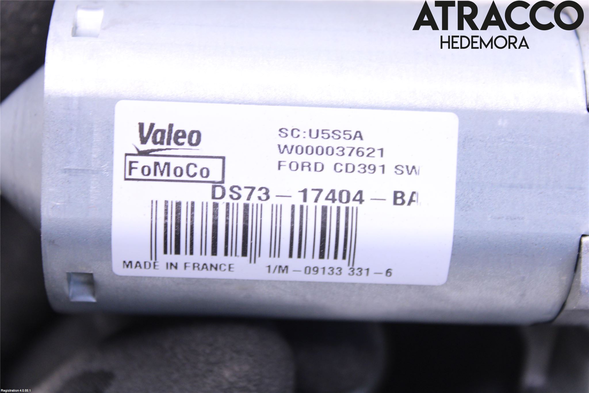 Ford MONDEO 15-22 Viskermotor Bakluke